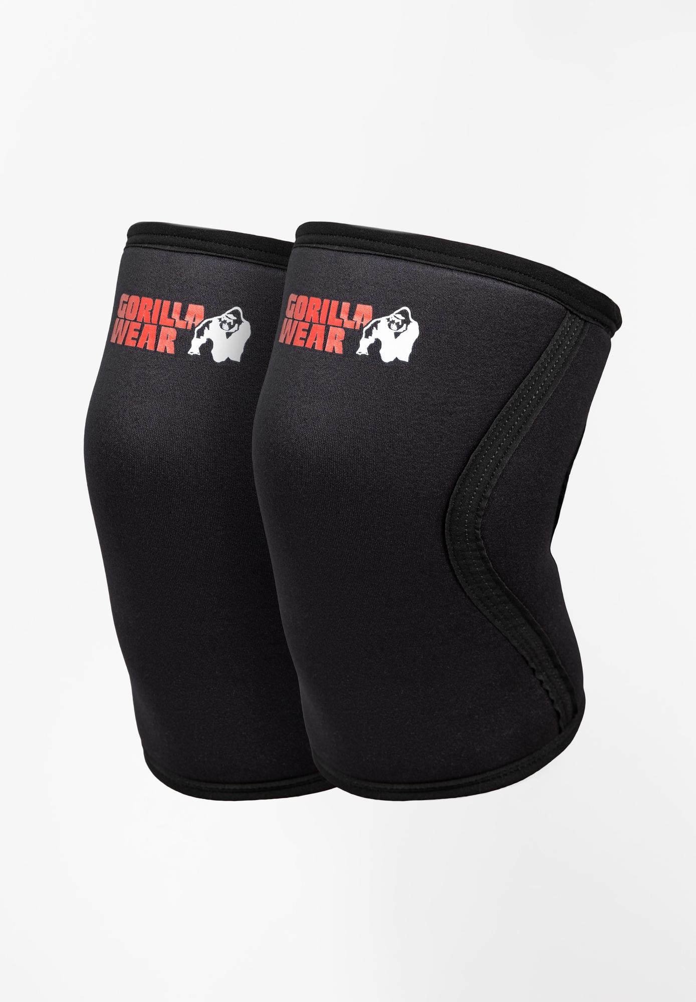 Gorilla Wear 5mm Knee Sleeves - Black