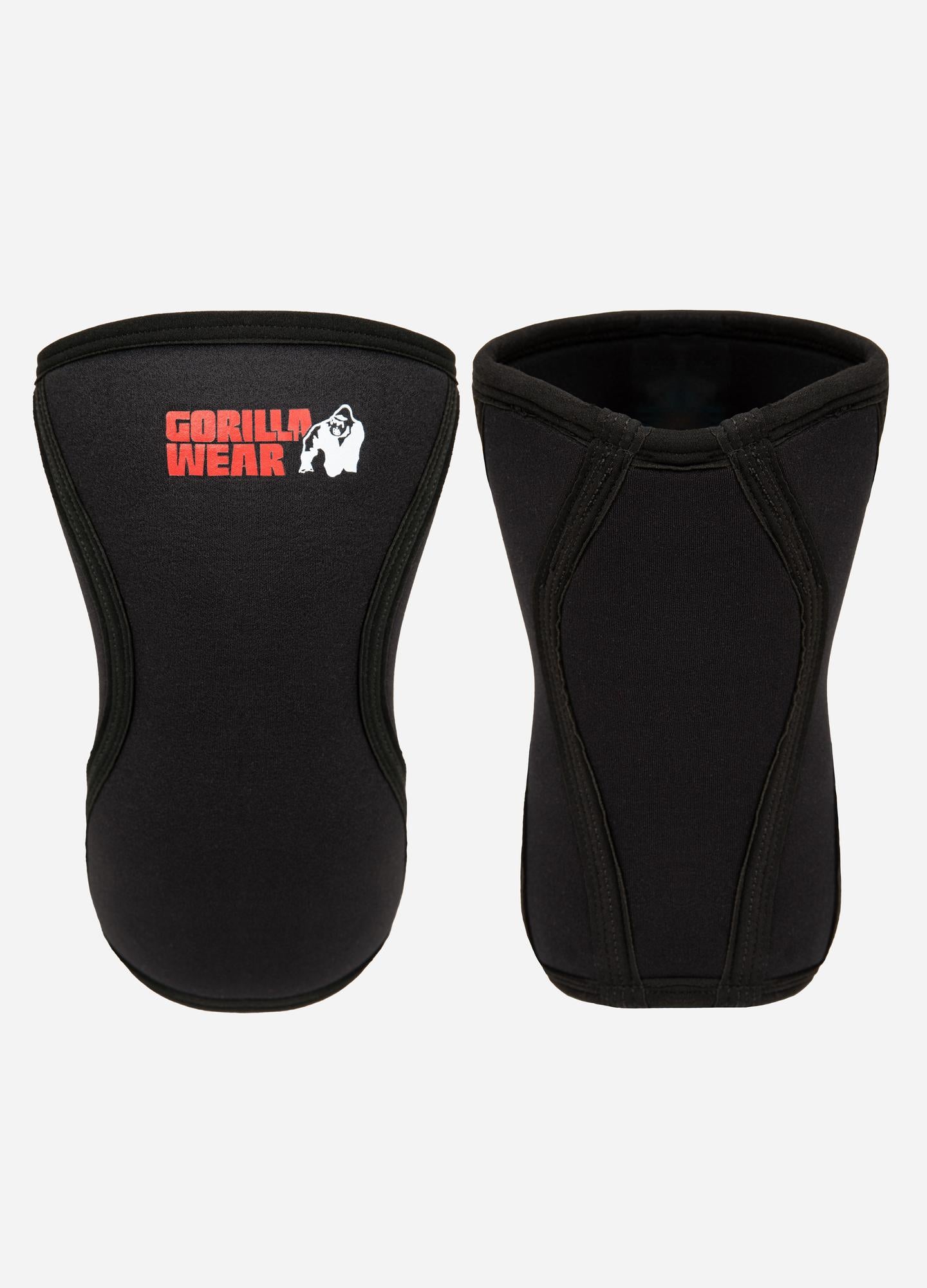 Gorilla Wear 7mm Knee Sleeves - Black