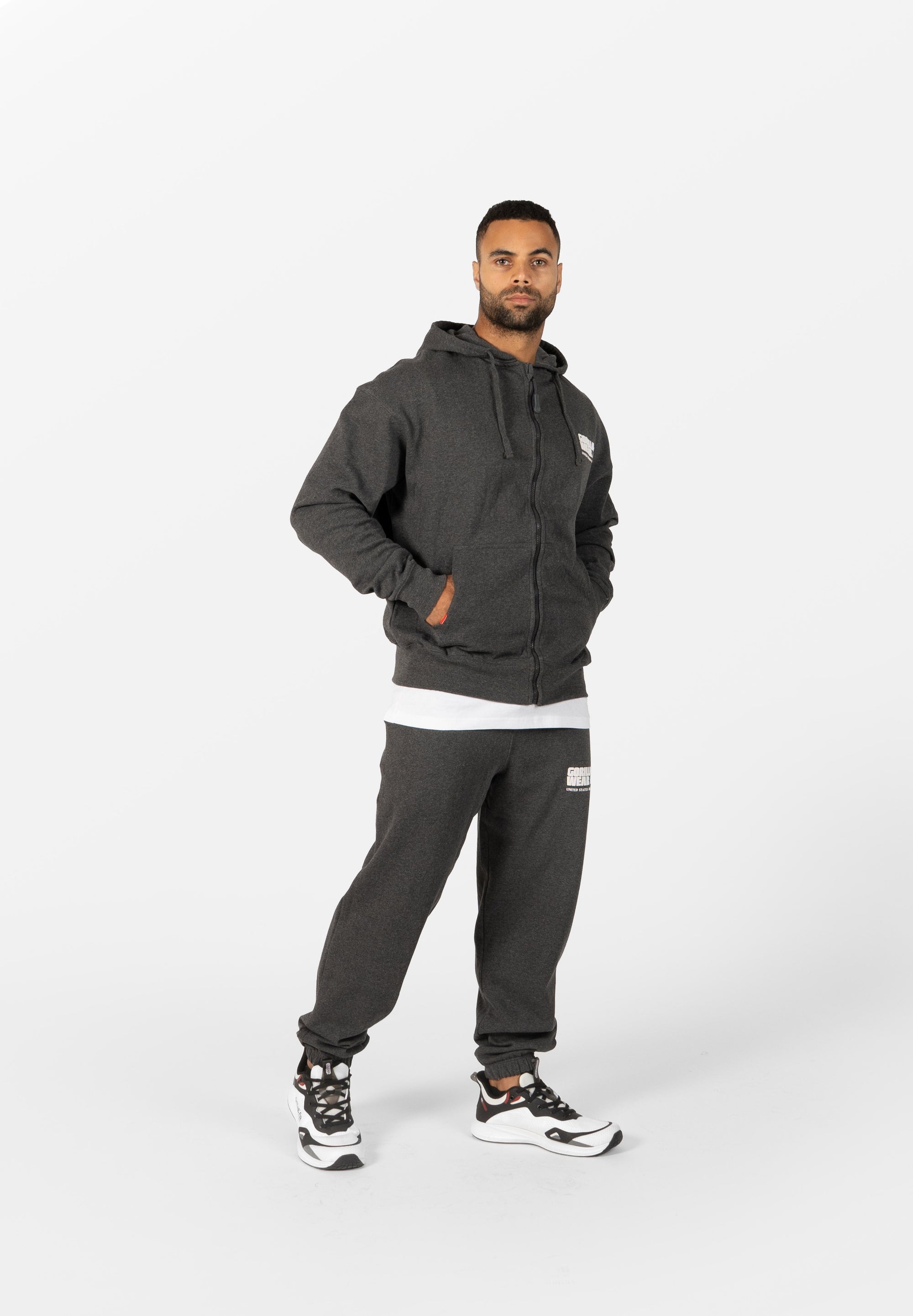 Gorilla Wear Classic Oversized Zipped Hoodie - Kaikki värit