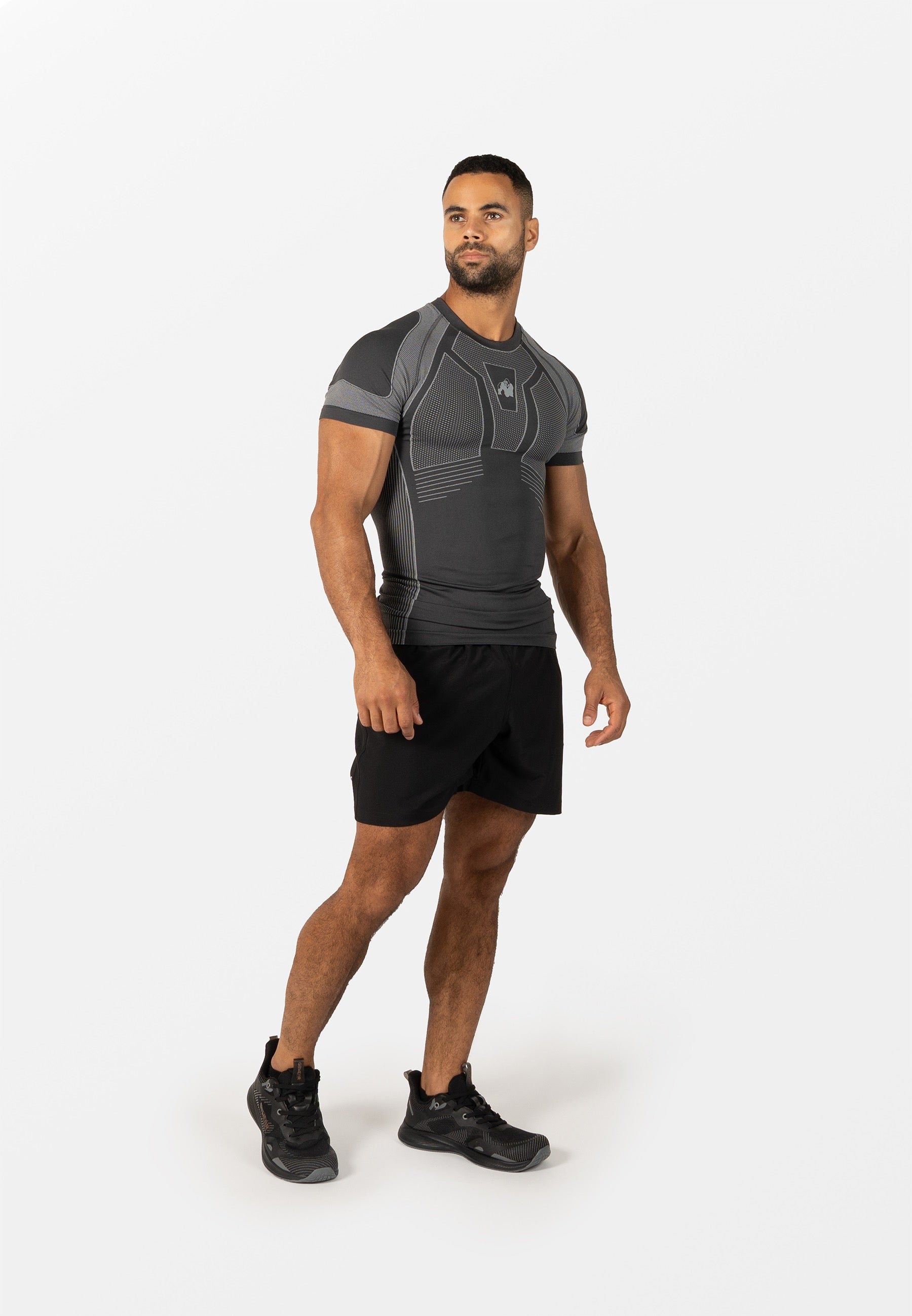 Gorilla Wear Arcata Seamless T-Shirt - Harmaa