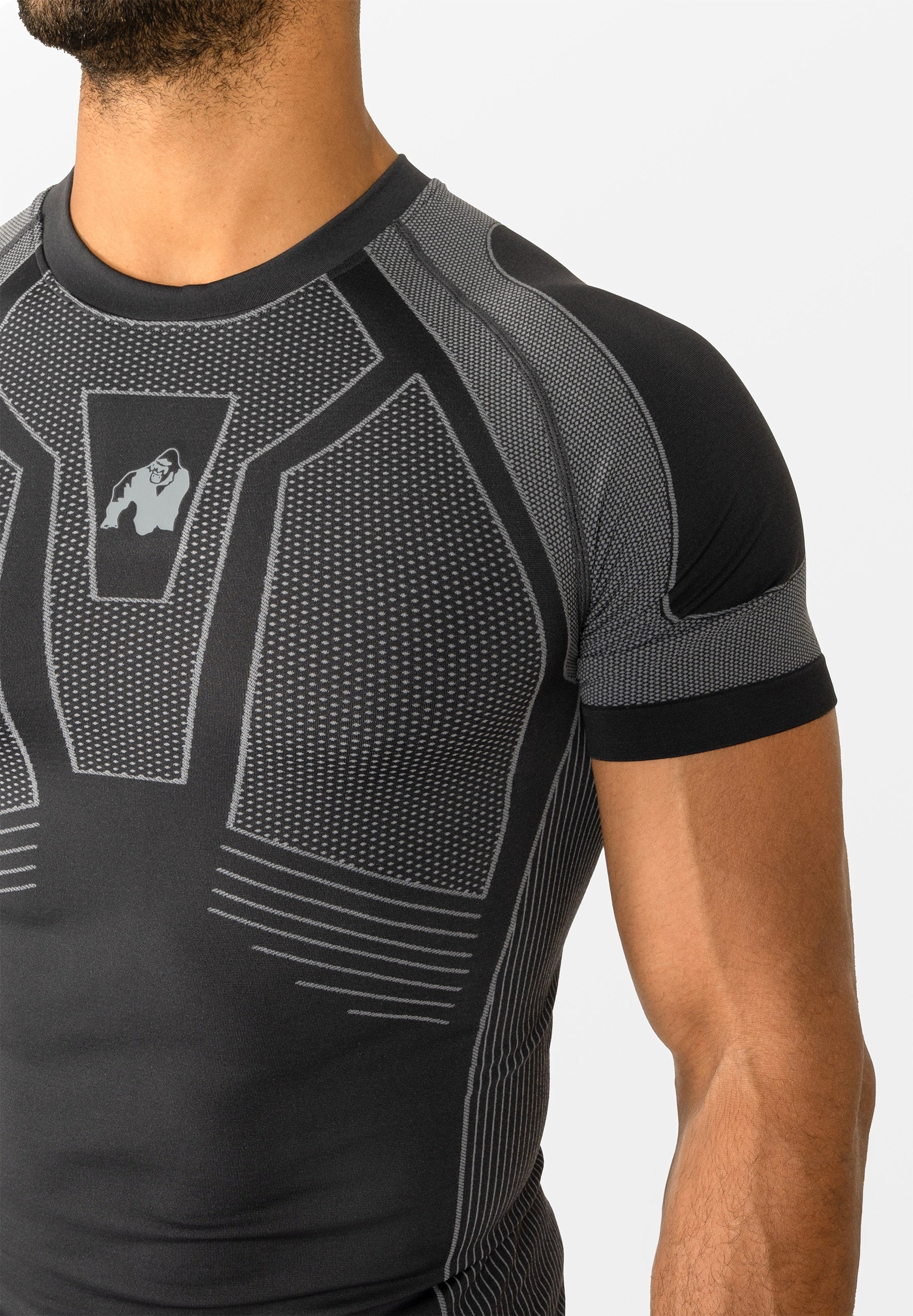 Gorilla Wear Arcata Seamless T-Shirt - Harmaa