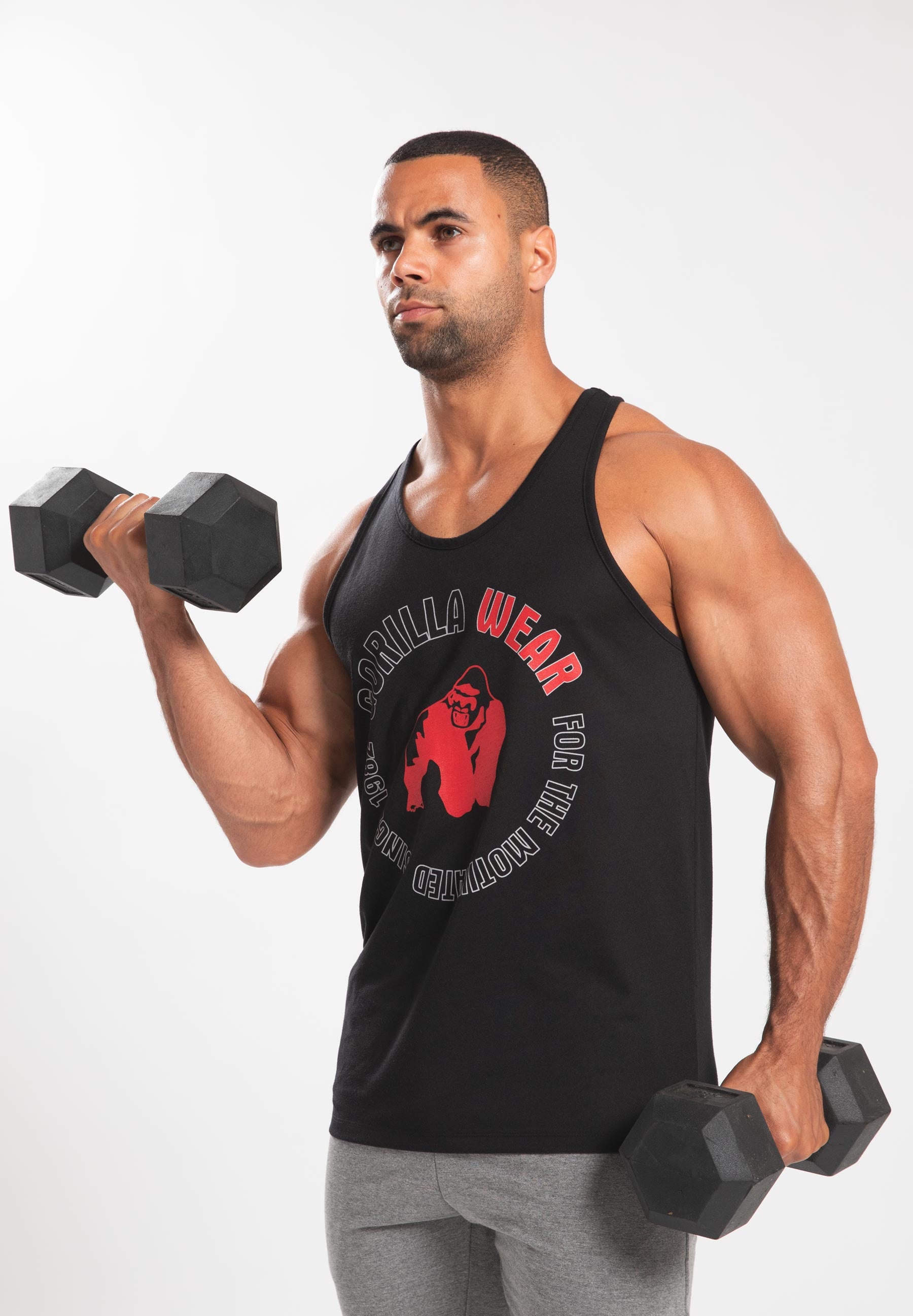 Gorilla Wear Lafayette Tank Top - Musta