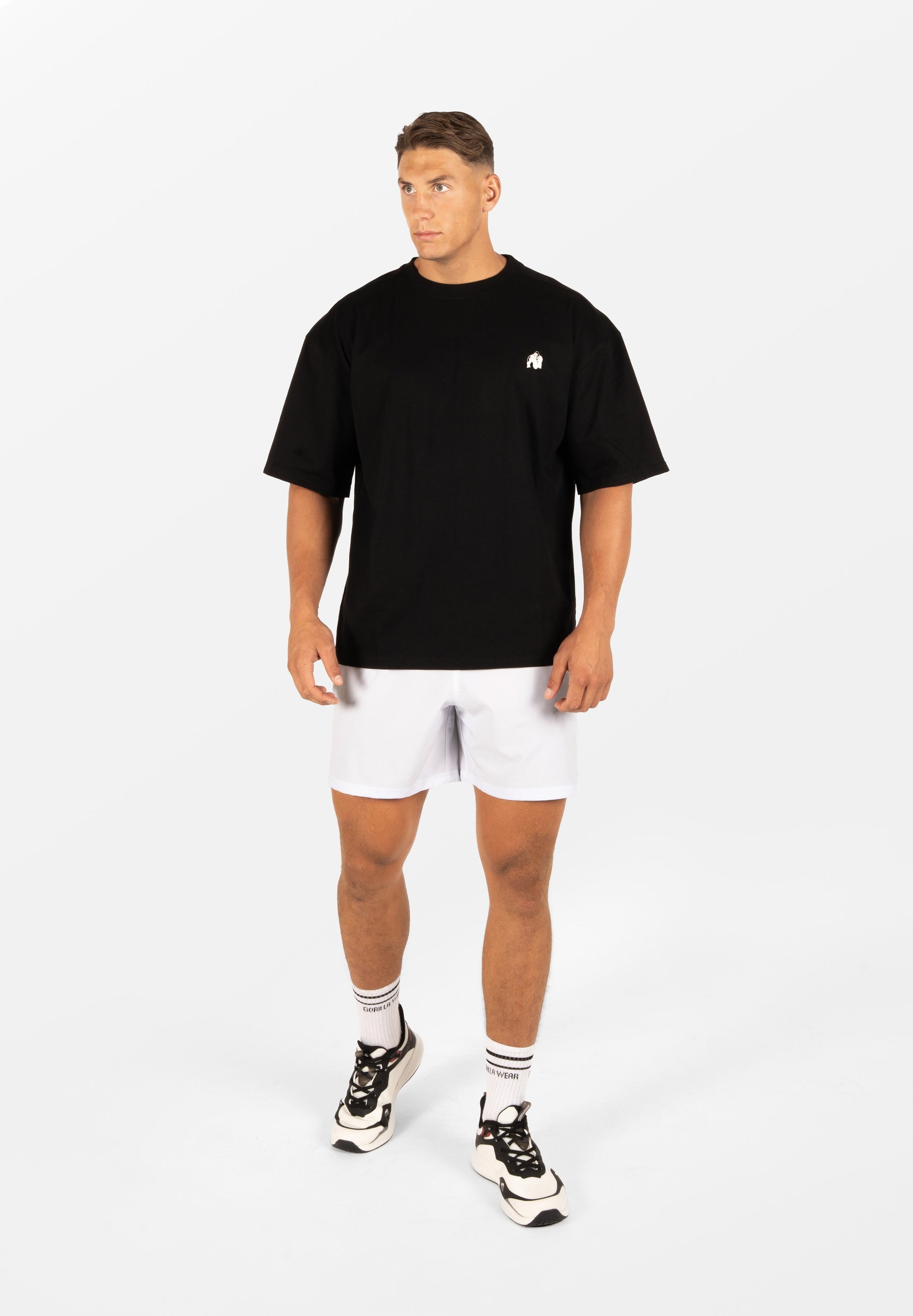 Gorillla Wear Kingston Oversized T-Shirt - Musta