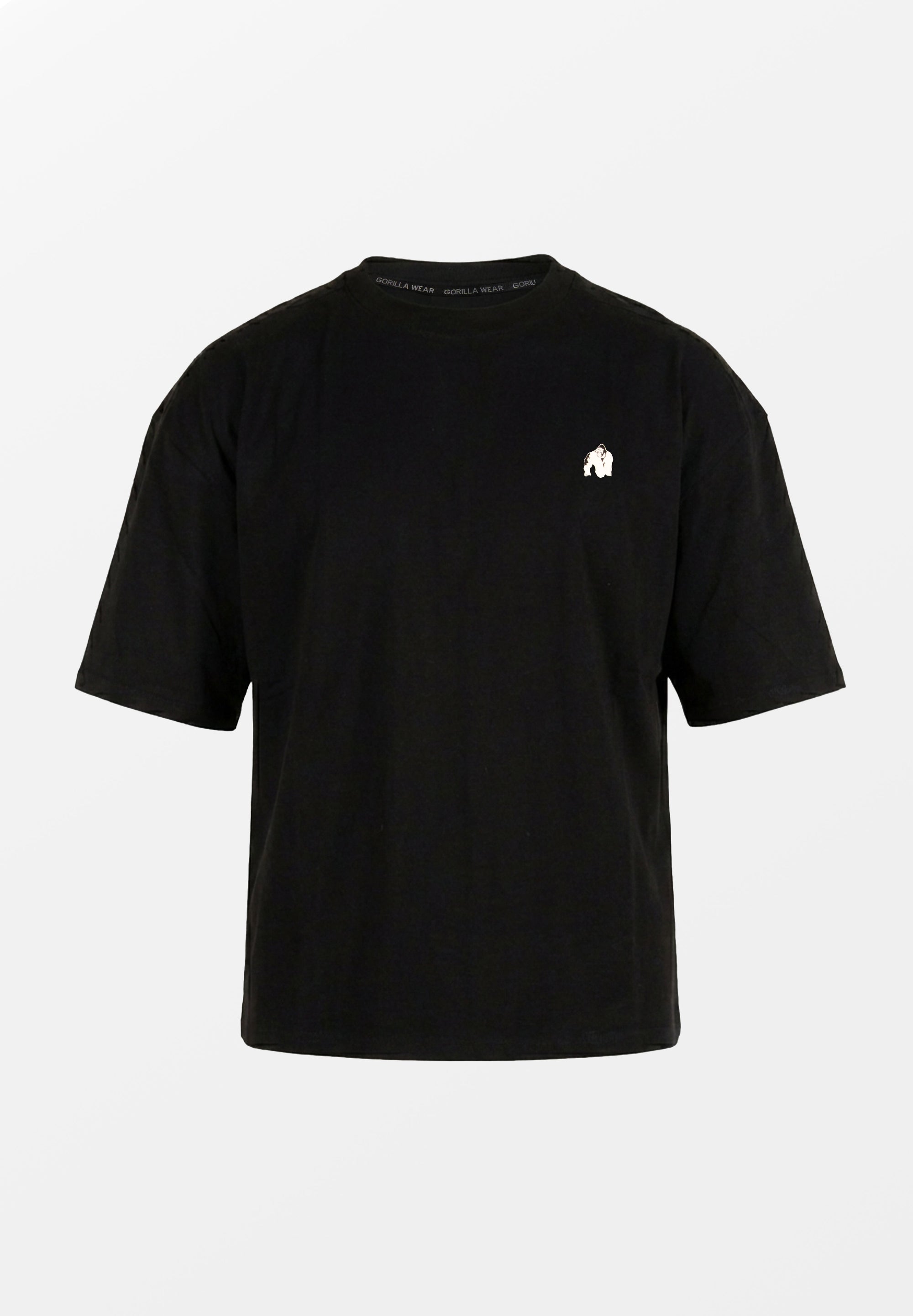Gorillla Wear Kingston Oversized T-Shirt - Musta