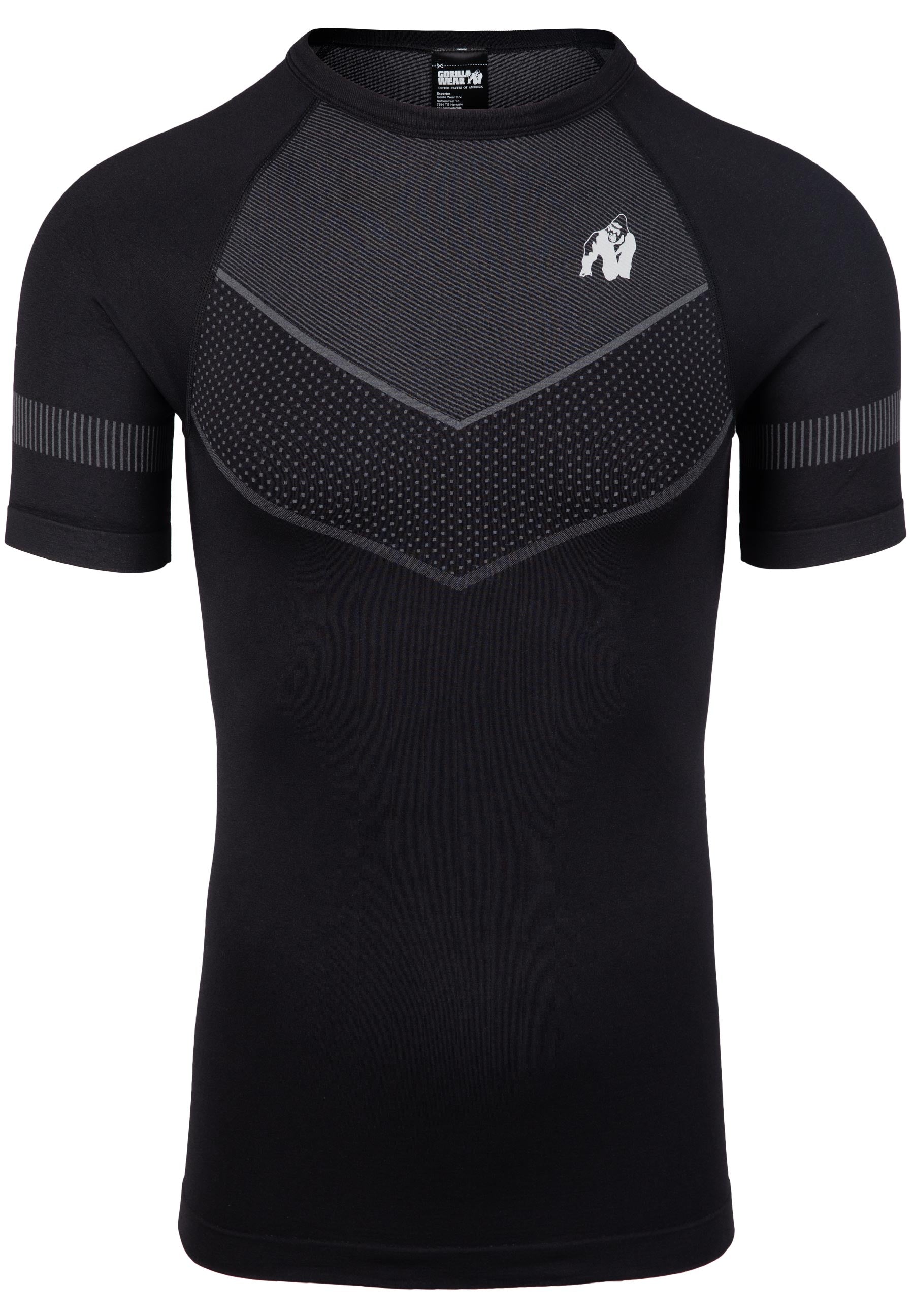 Gorilla Wear Norton Seamless T-Shirt - Black
