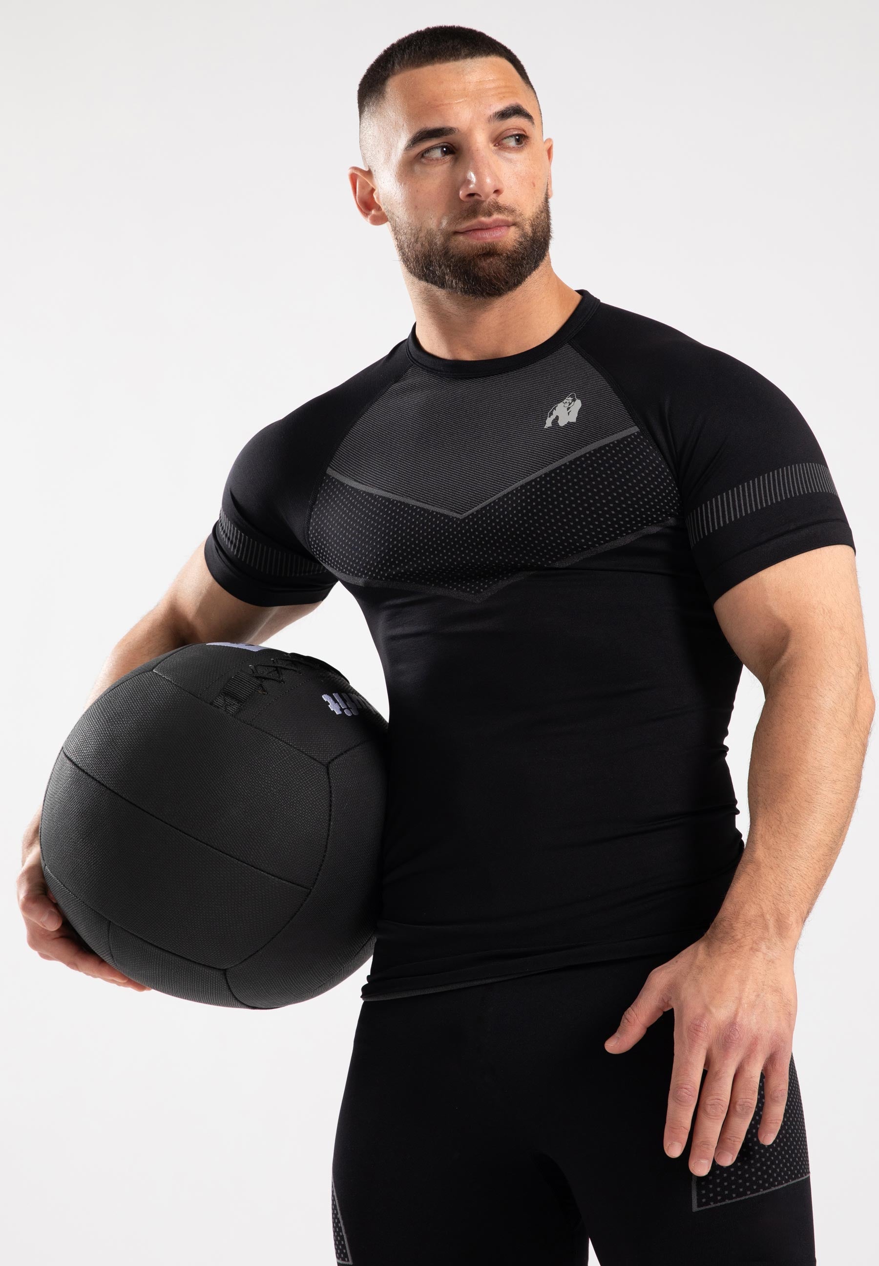 Gorilla Wear Norton Seamless T-Shirt - Black