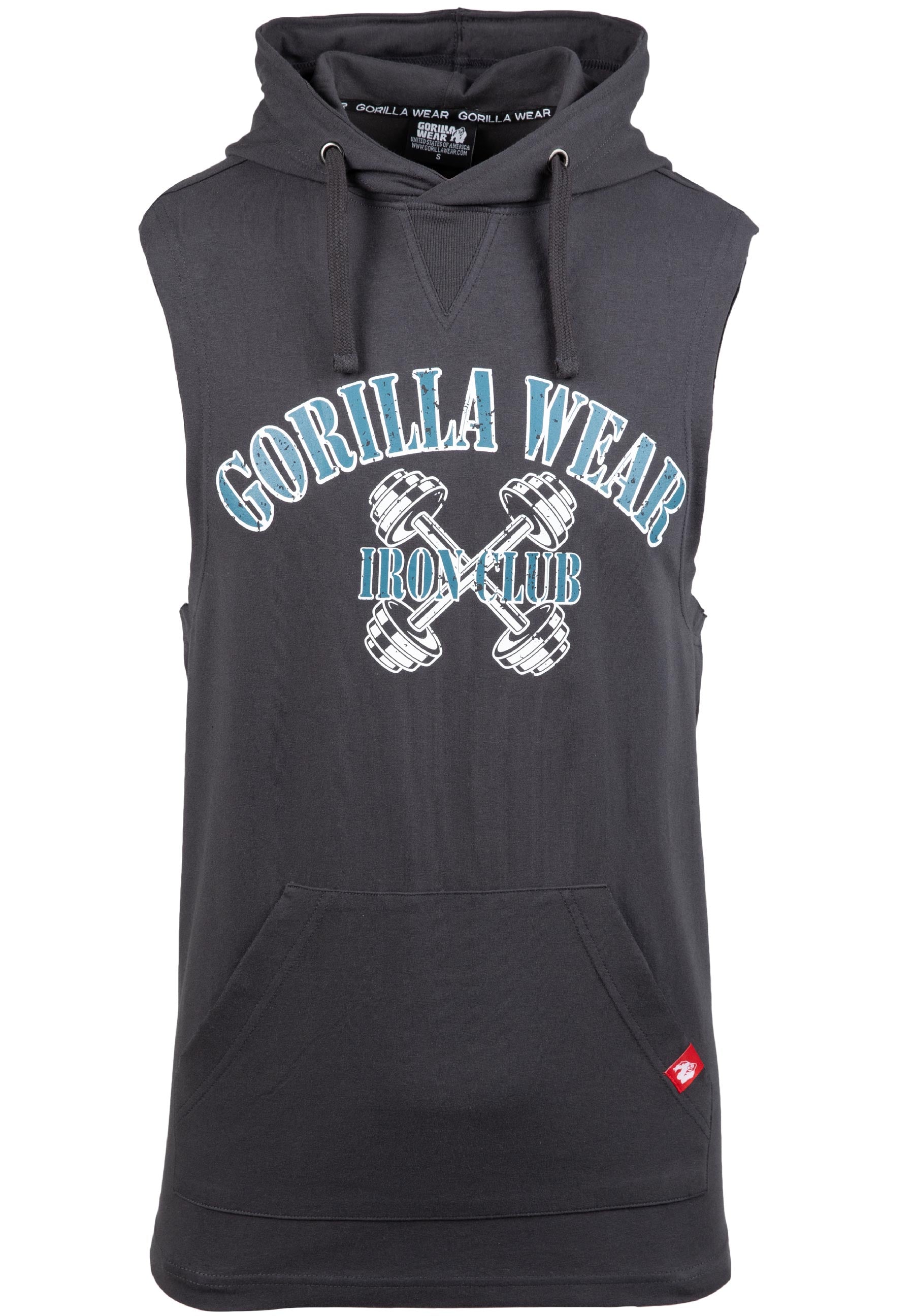 Gorilla Wear Chico Sleeveless Hoodie - Kaikki värit