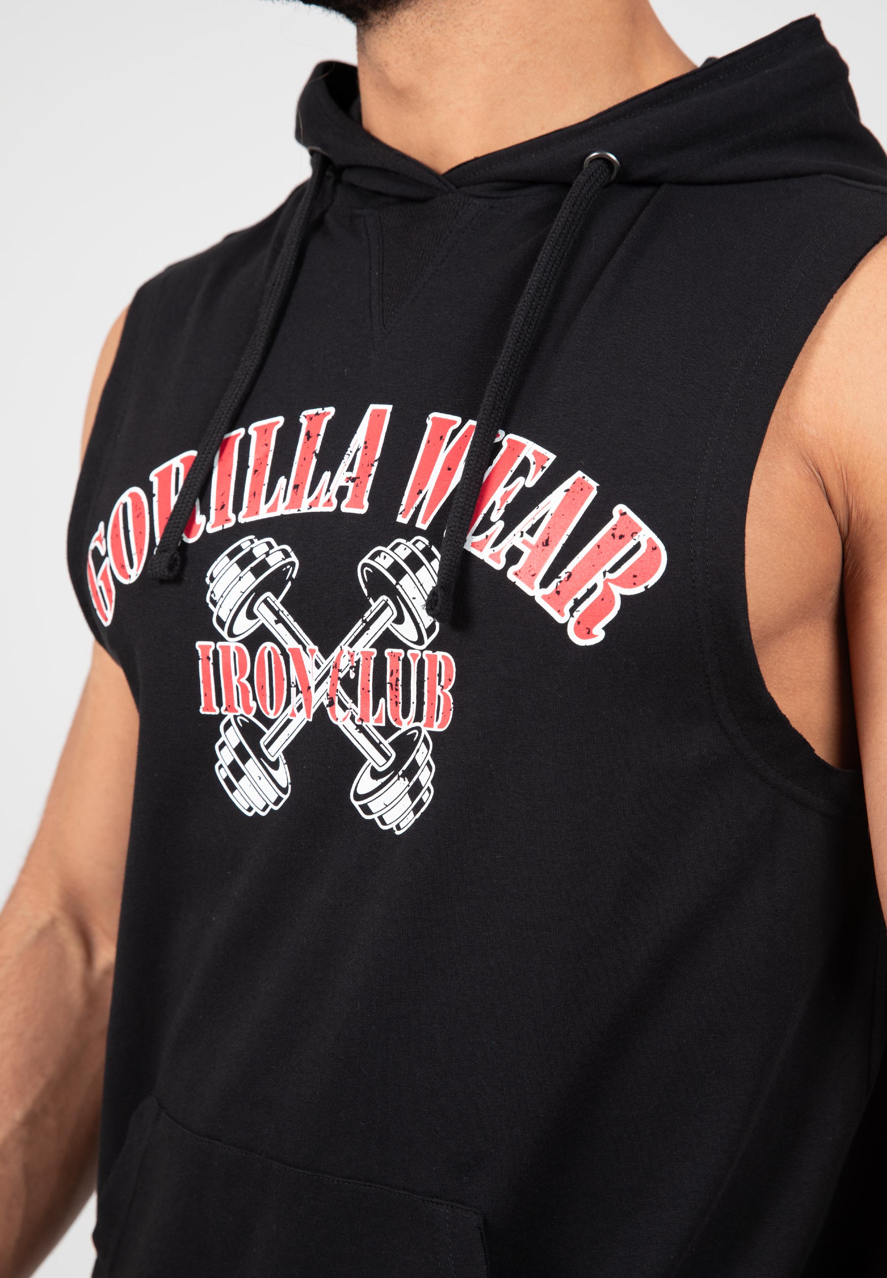 Gorilla Wear Chico Sleeveless Hoodie - Kaikki värit