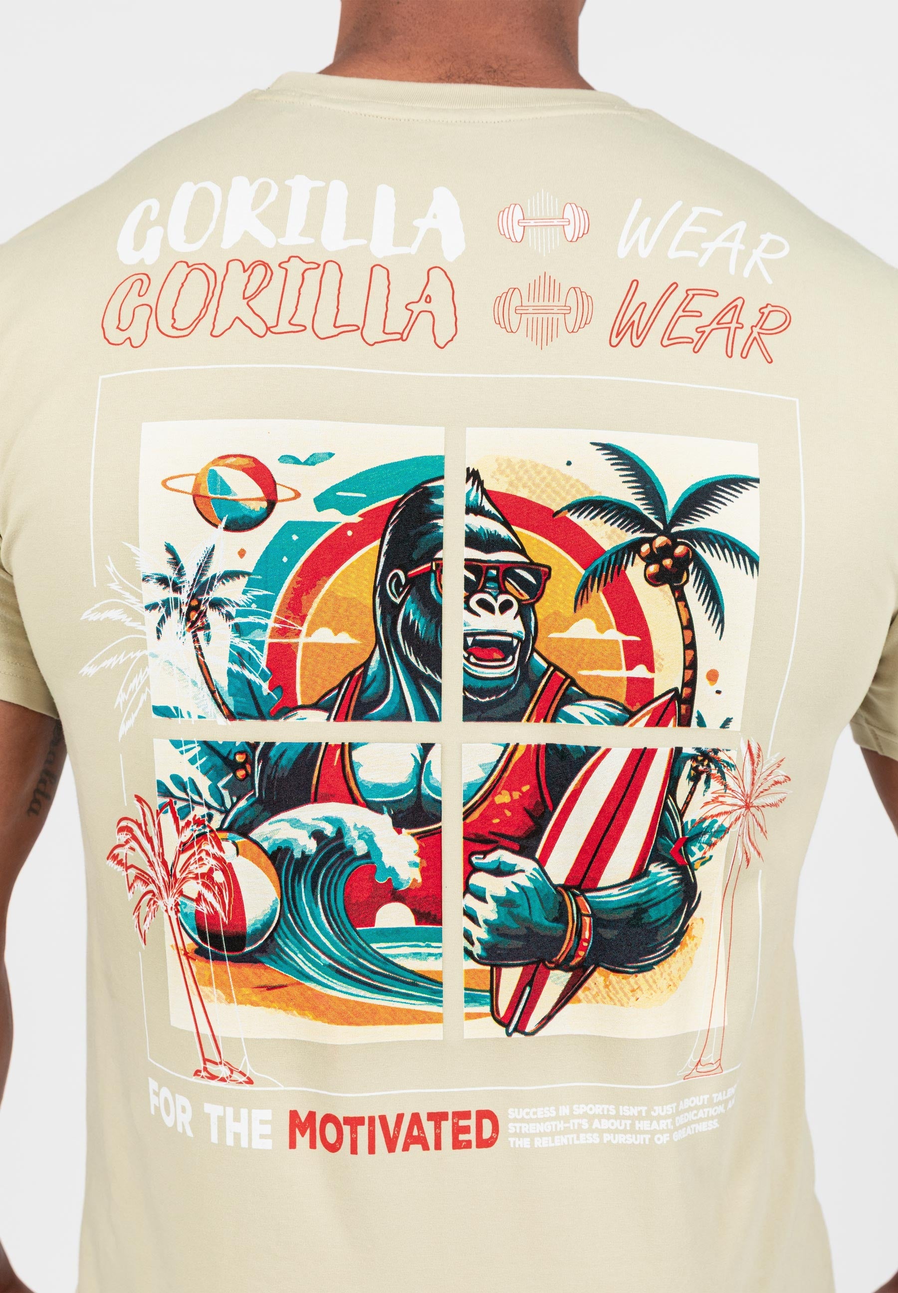 Gorilla Wear Santa Cruz T-Shirt - Kaikki värit