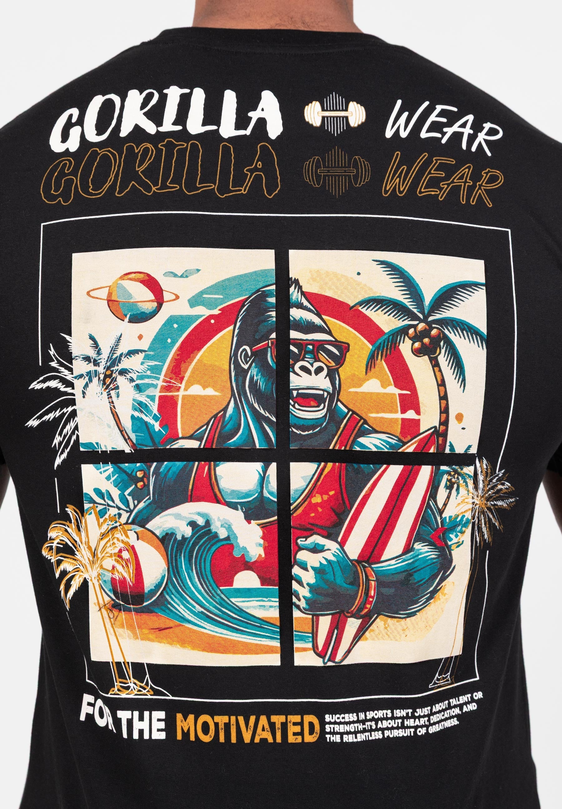 Gorilla Wear Santa Cruz T-Shirt - Kaikki värit