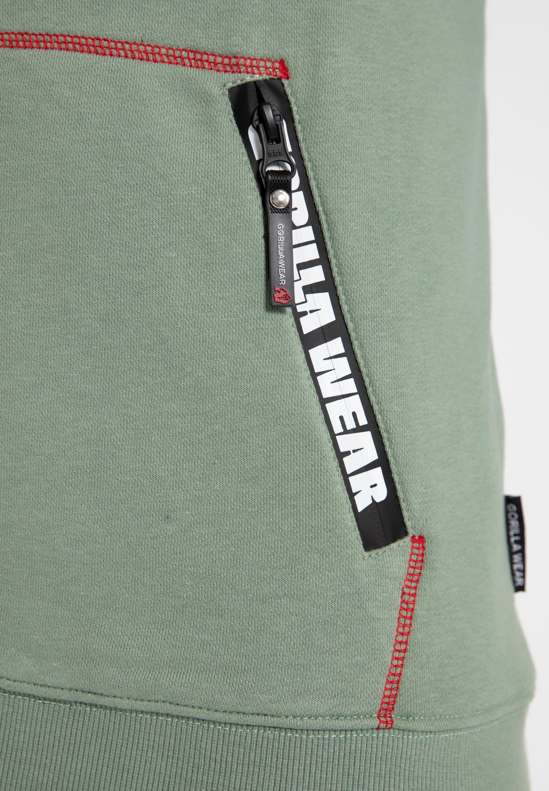 Gorilla Wear Georgia Zipped Hoodie - Kaikki värit