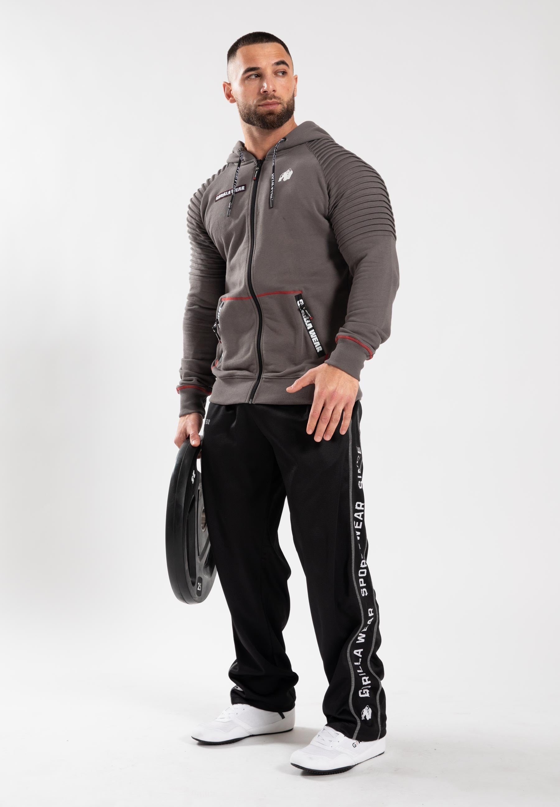 Gorilla Wear Georgia Zipped Hoodie - Kaikki värit