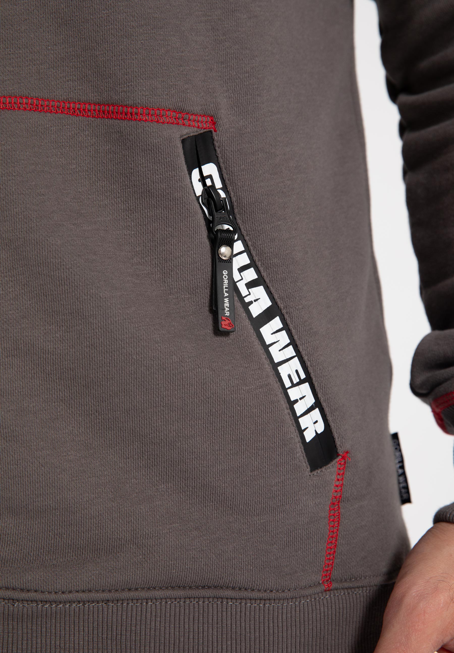 Gorilla Wear Georgia Zipped Hoodie - Kaikki värit