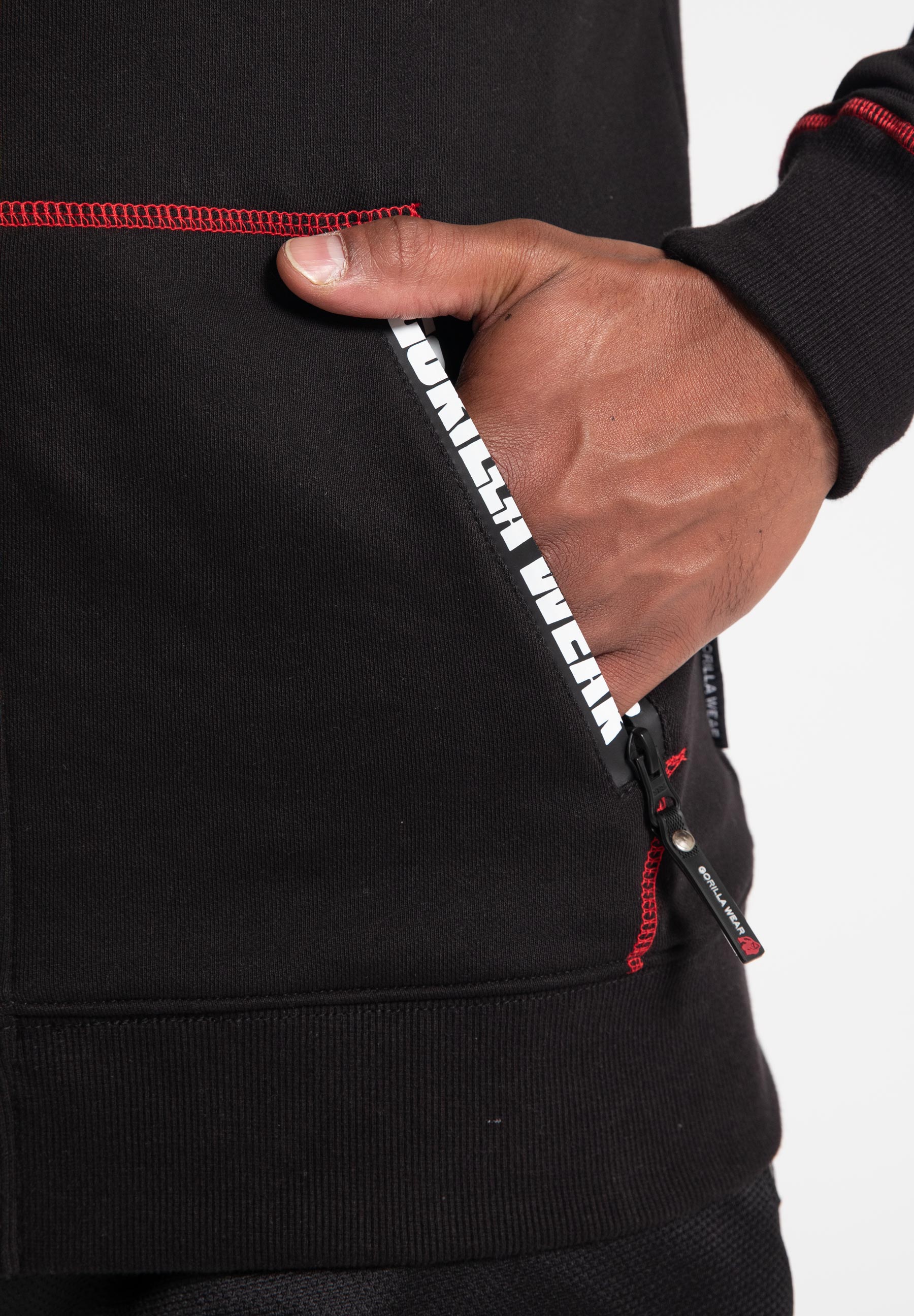 Gorilla Wear Georgia Zipped Hoodie - Kaikki värit