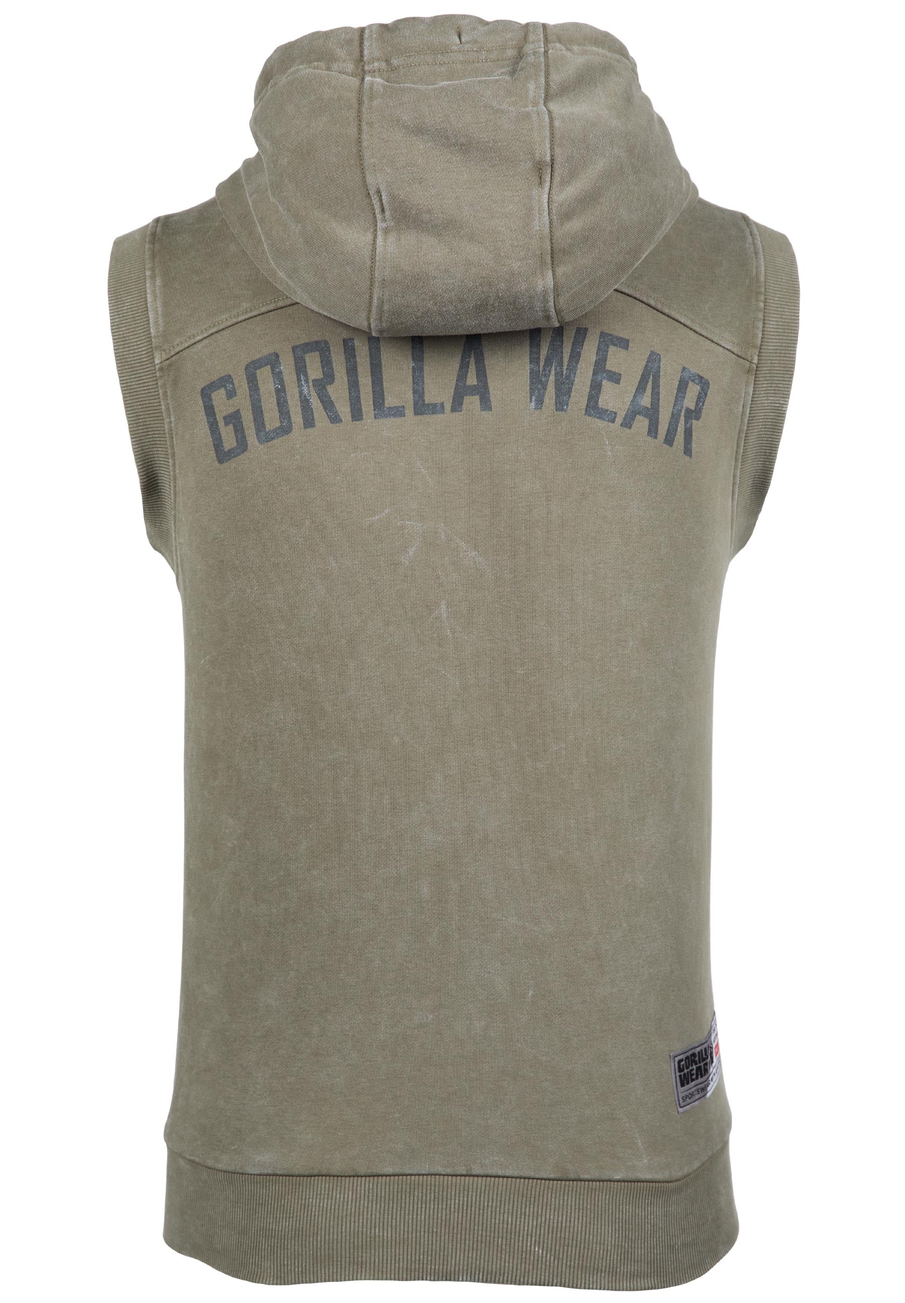 Gorilla Wear Silverdale Sleeveless Hoodie - Kaikki värit