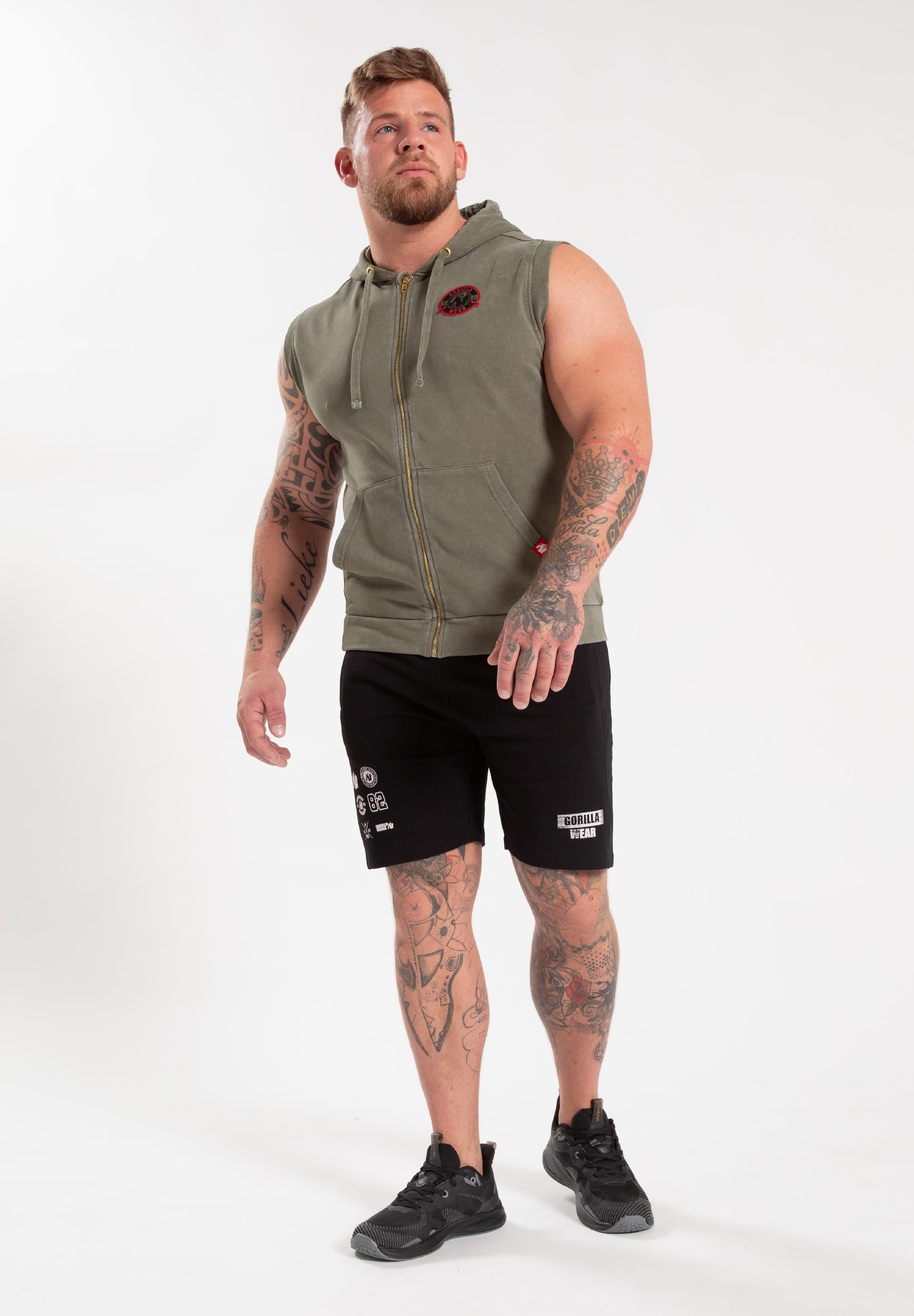 Gorilla Wear Silverdale Sleeveless Hoodie - Kaikki värit