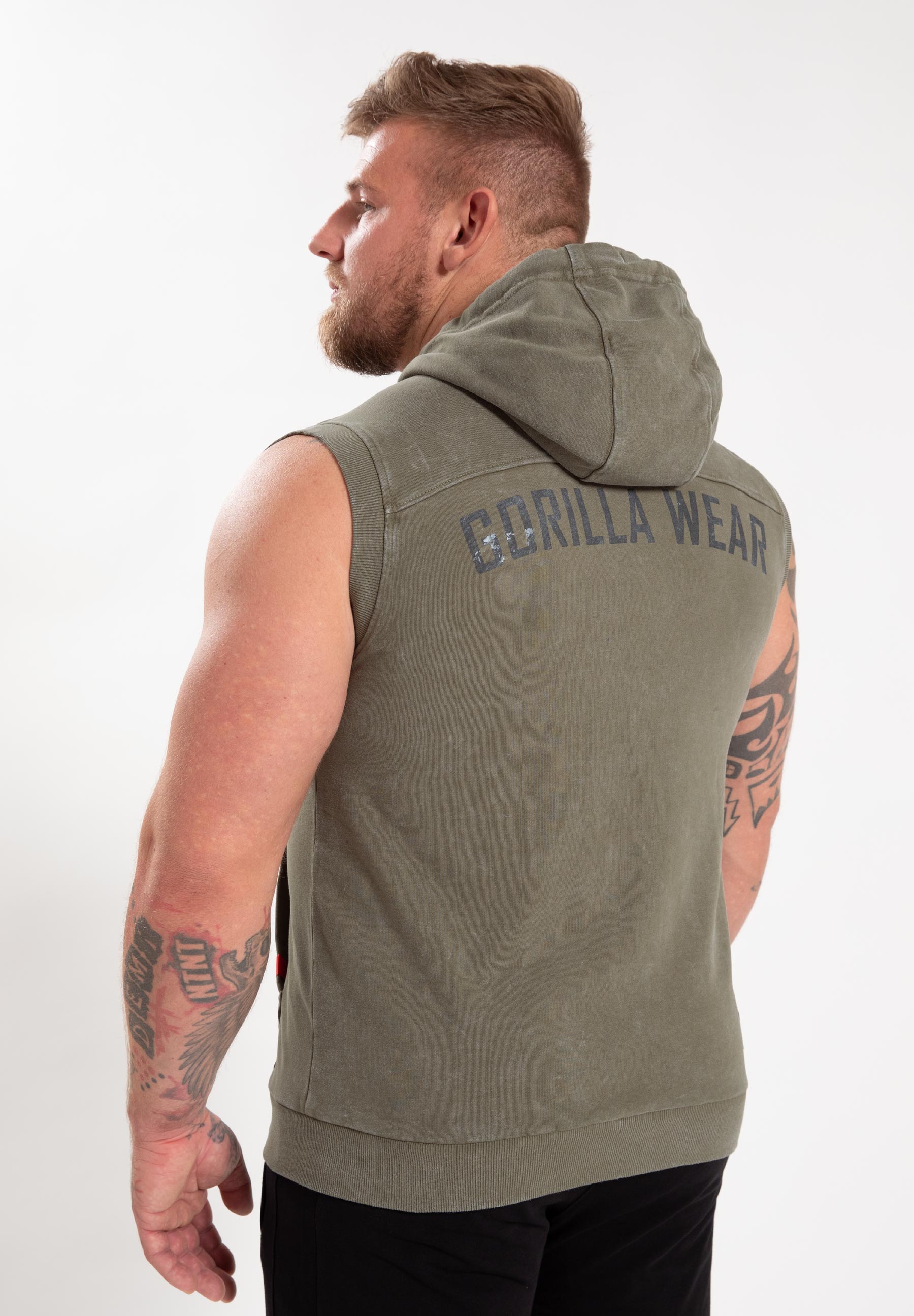 Gorilla Wear Silverdale Sleeveless Hoodie - Kaikki värit