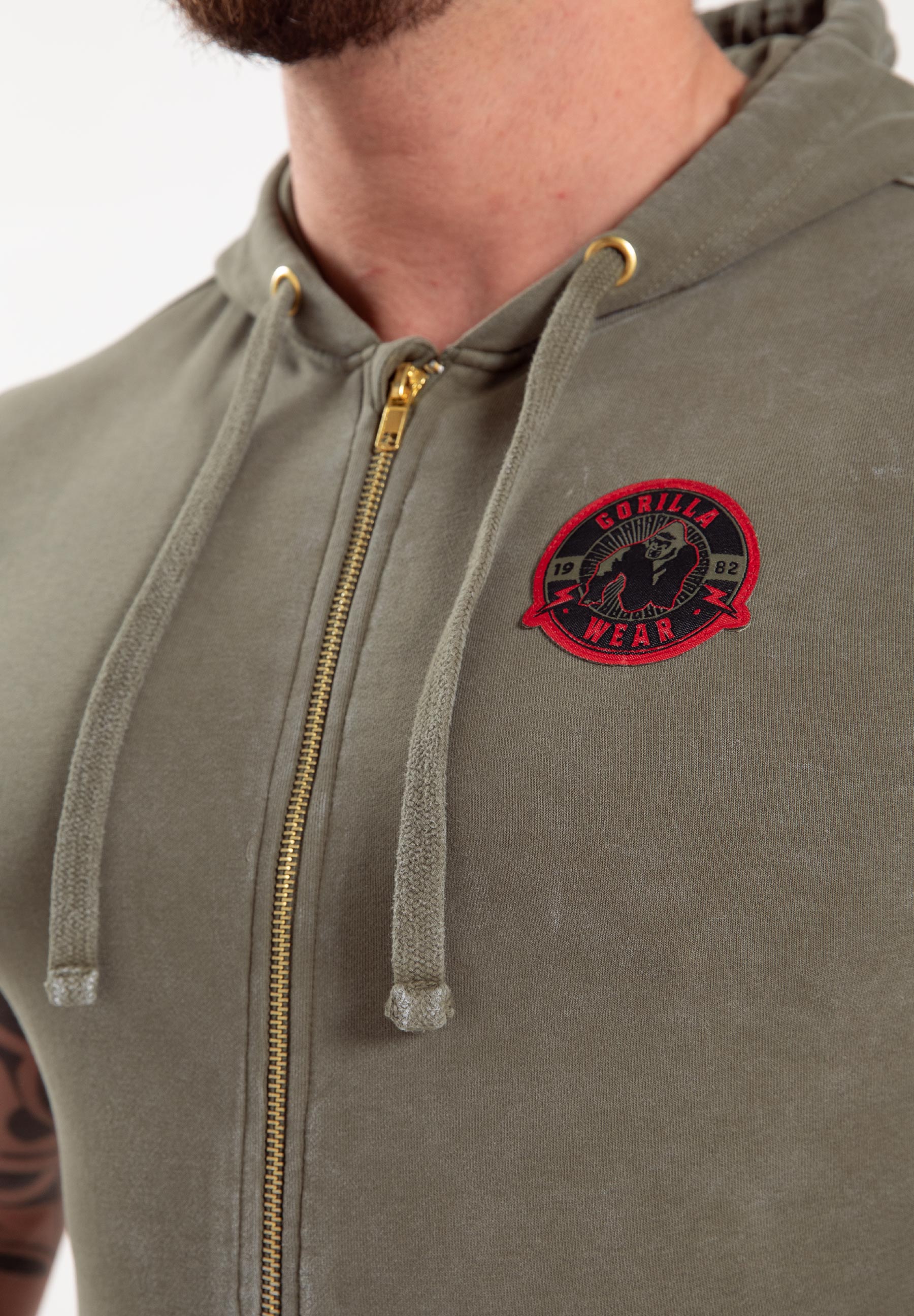 Gorilla Wear Silverdale Sleeveless Hoodie - Kaikki värit