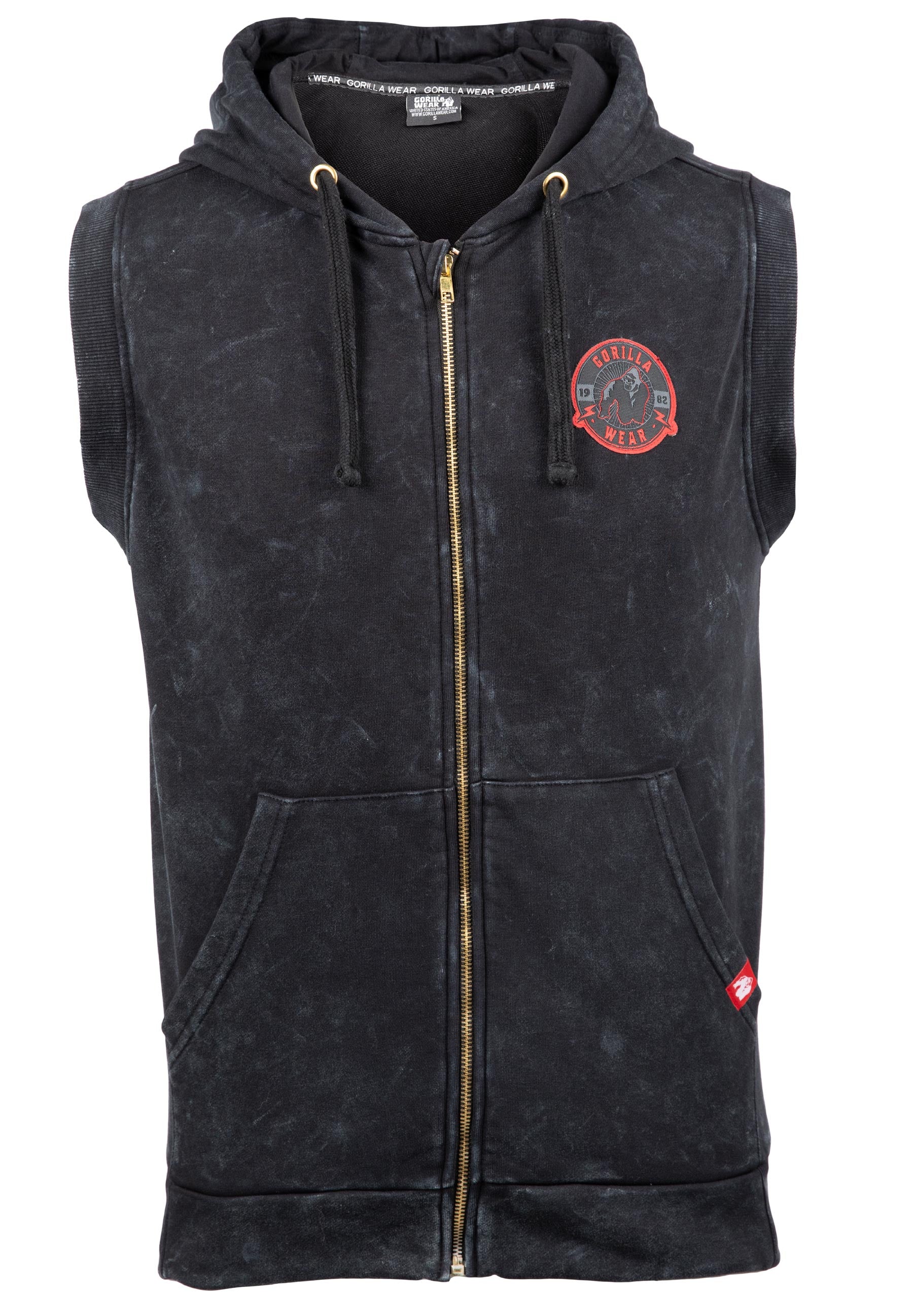Gorilla Wear Silverdale Sleeveless Hoodie - Kaikki värit