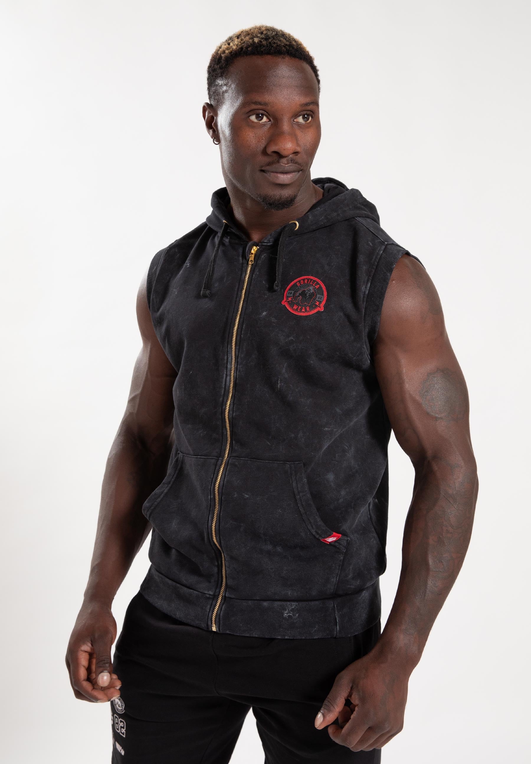 Gorilla Wear Silverdale Sleeveless Hoodie - Kaikki värit