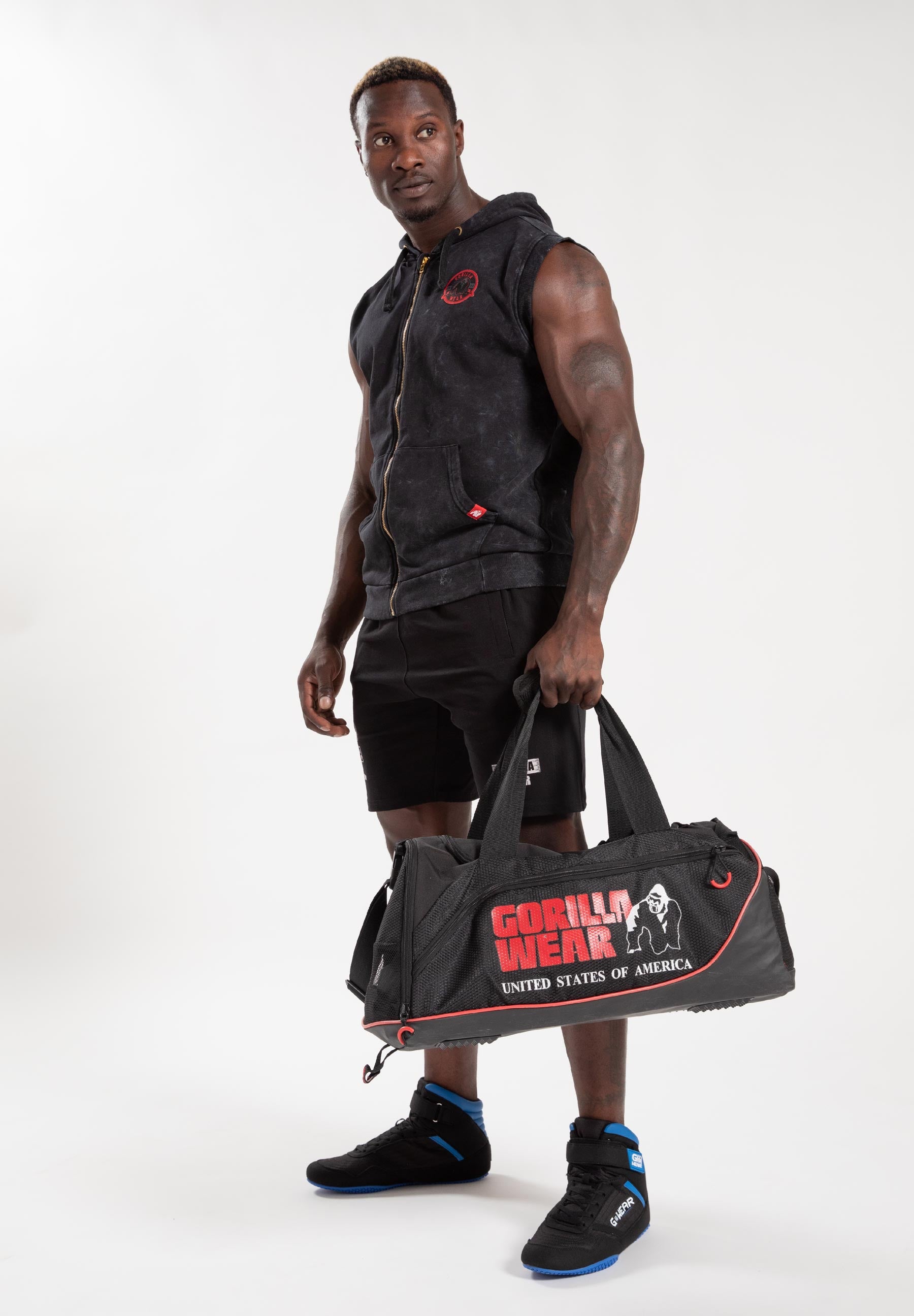 Gorilla Wear Silverdale Sleeveless Hoodie - Kaikki värit