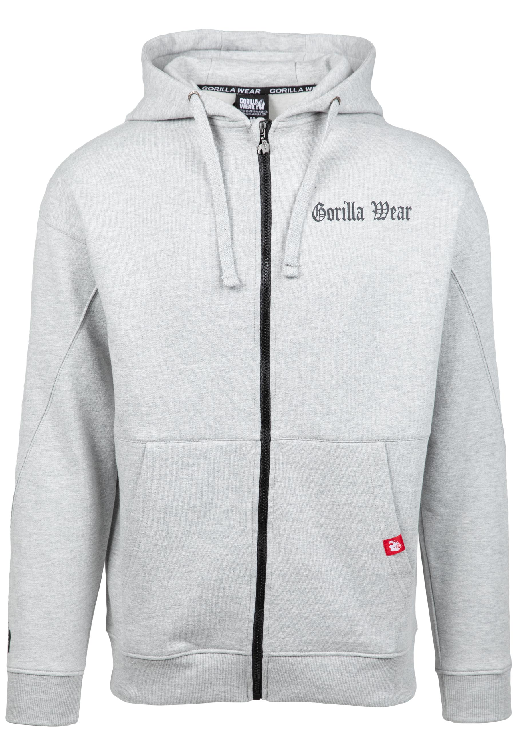 Gorilla Wear Utah Zipped Hoodie - Kaikki värit