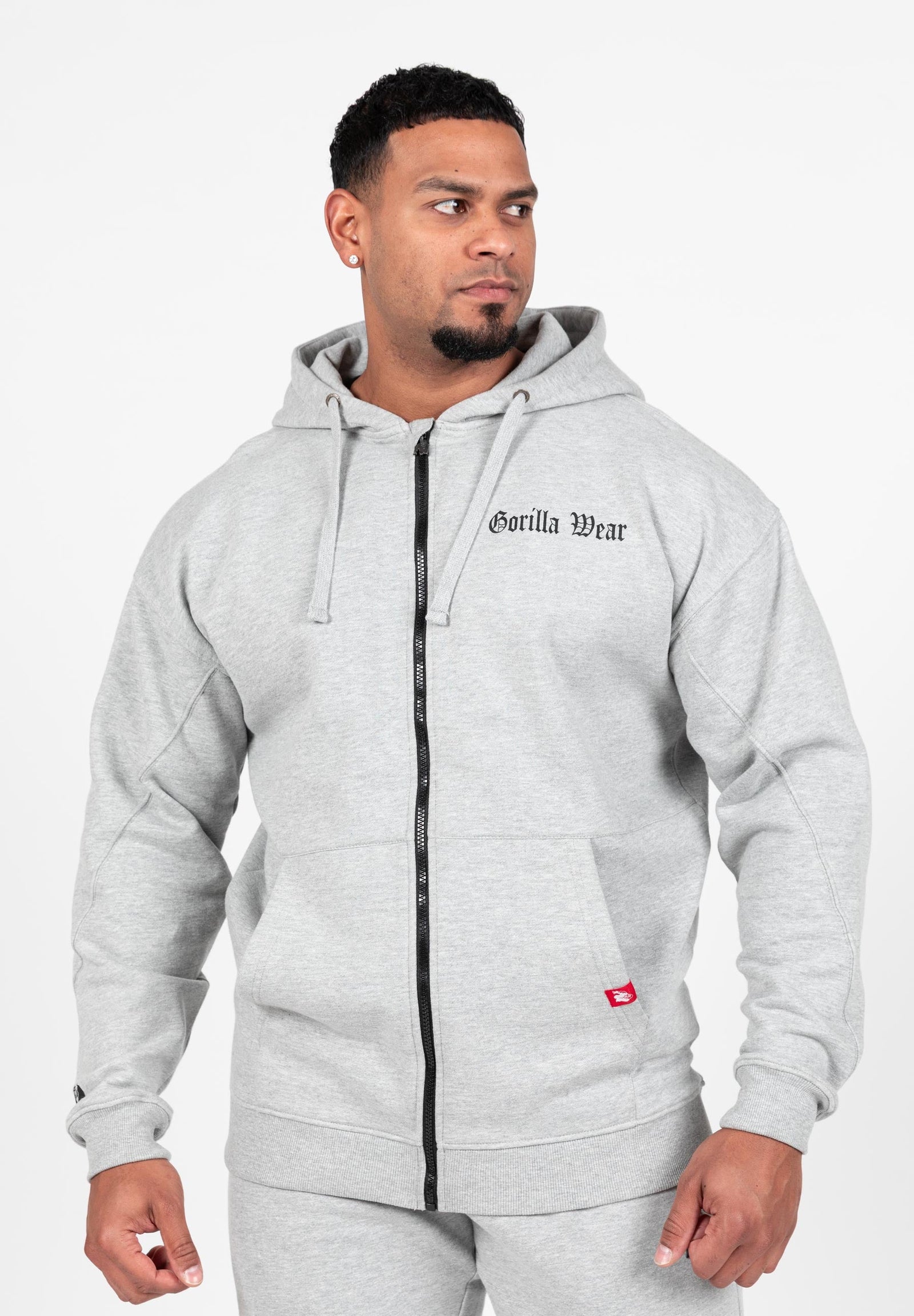 Gorilla Wear Utah Zipped Hoodie - Kaikki värit
