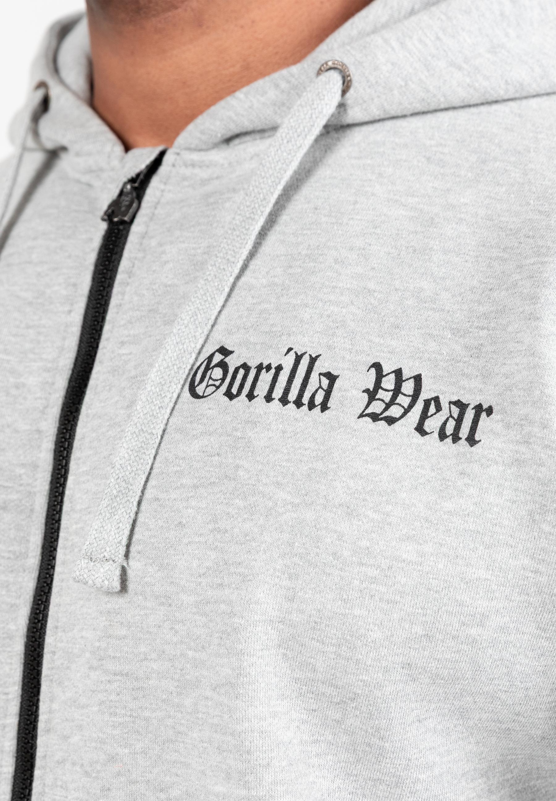 Gorilla Wear Utah Zipped Hoodie - Kaikki värit