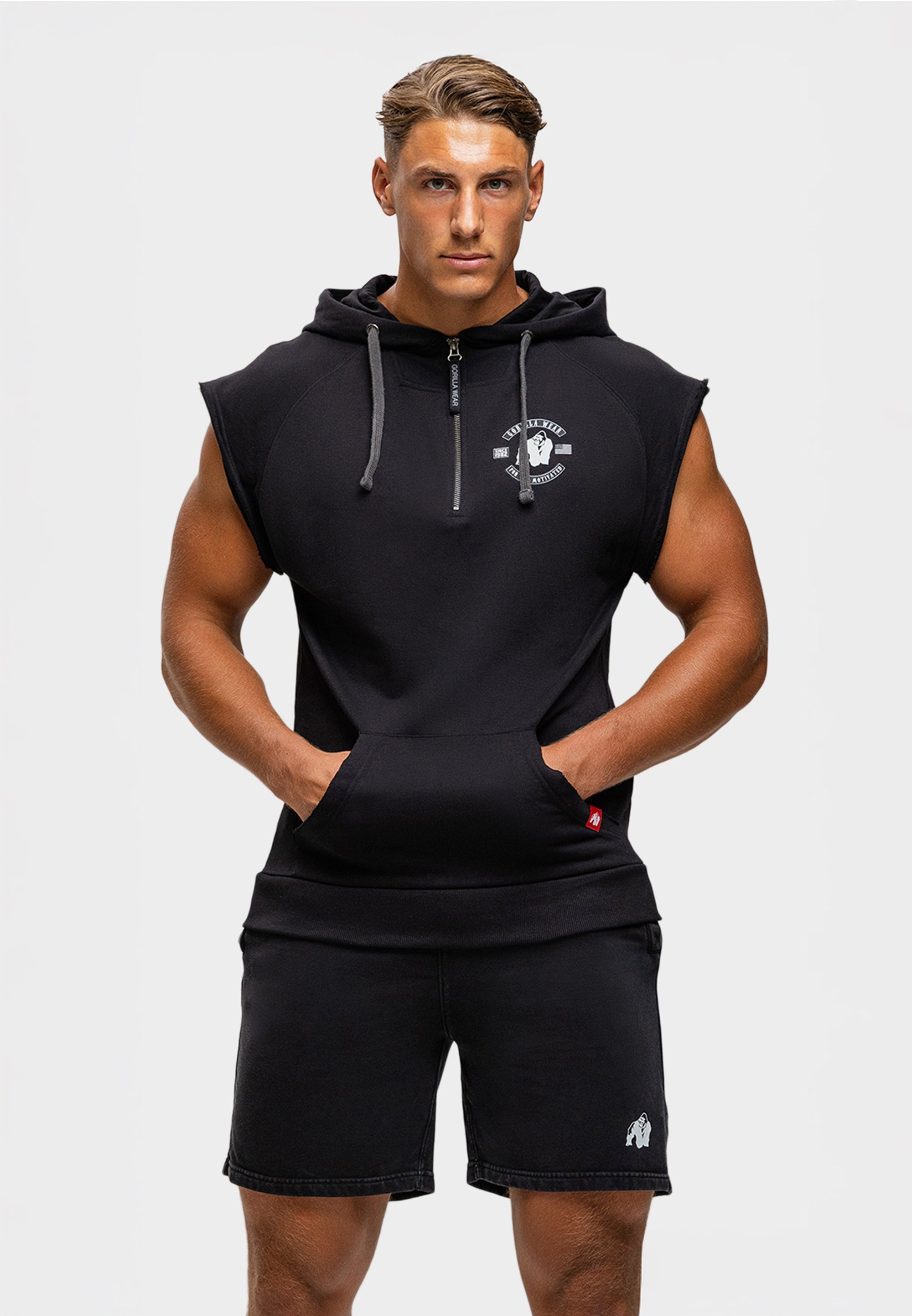 Gorilla Wear Huntley Sleeveless Hoodie - Kaikki värit