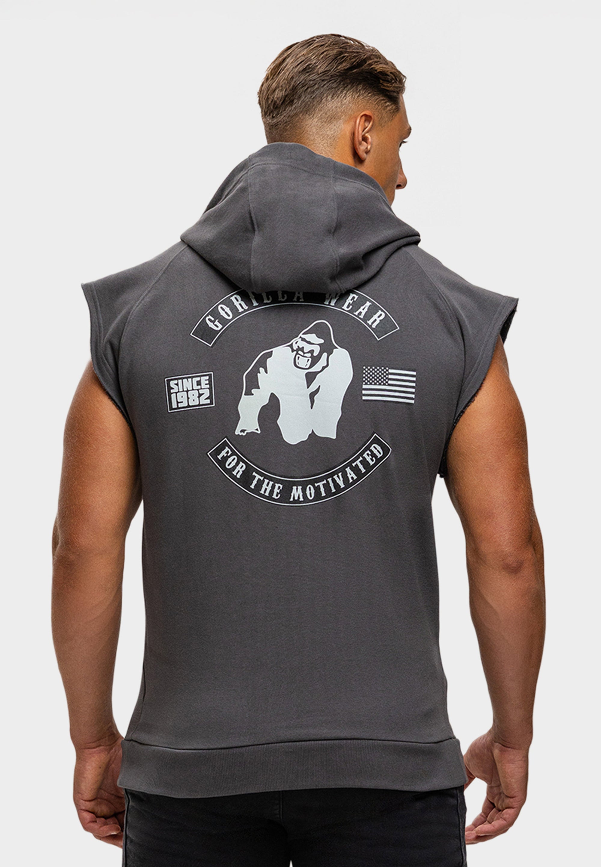 Gorilla Wear Huntley Sleeveless Hoodie - Kaikki värit