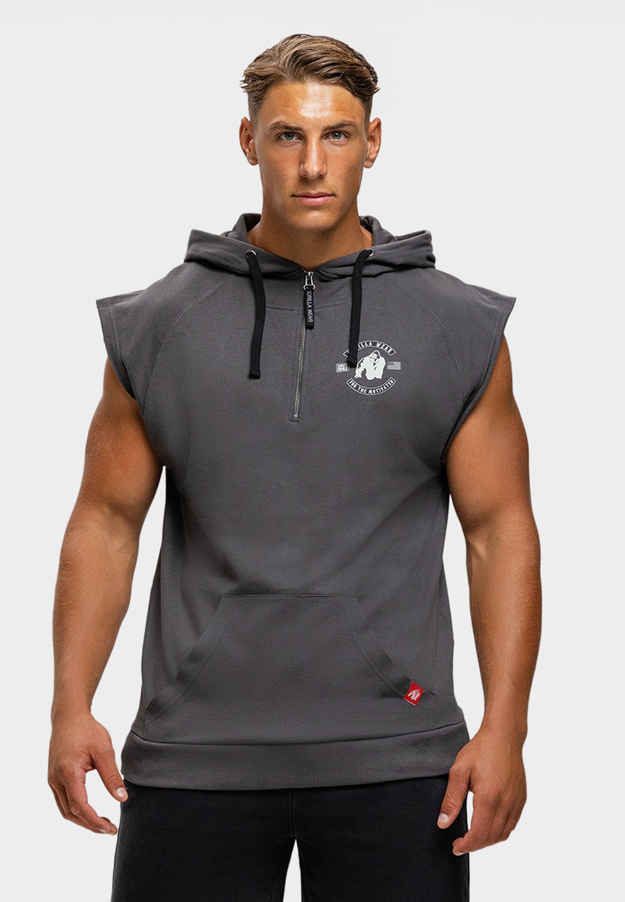Gorilla Wear Huntley Sleeveless Hoodie - Kaikki värit