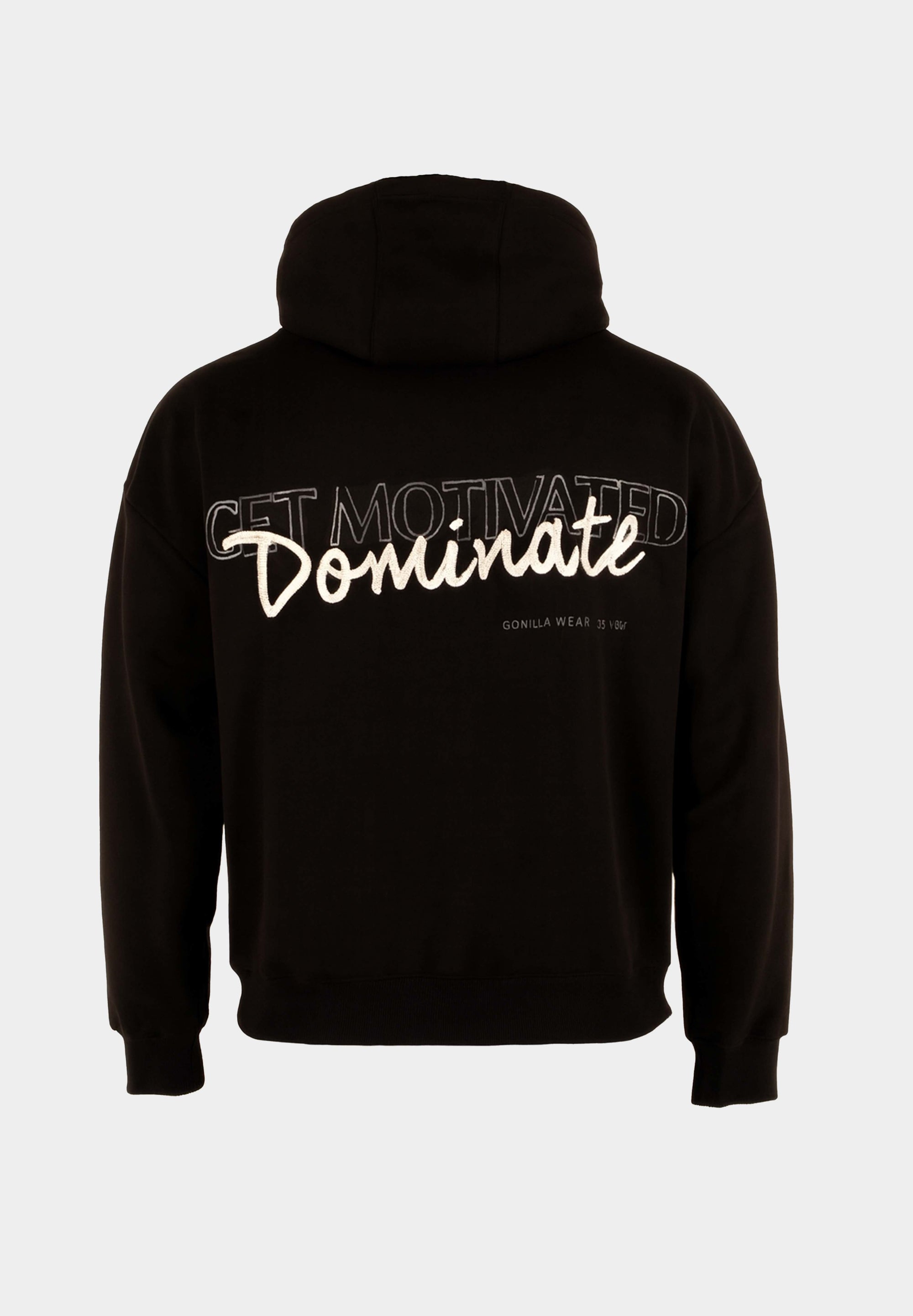 Gorilla Wear Jordan Oversized Hoodie - Musta