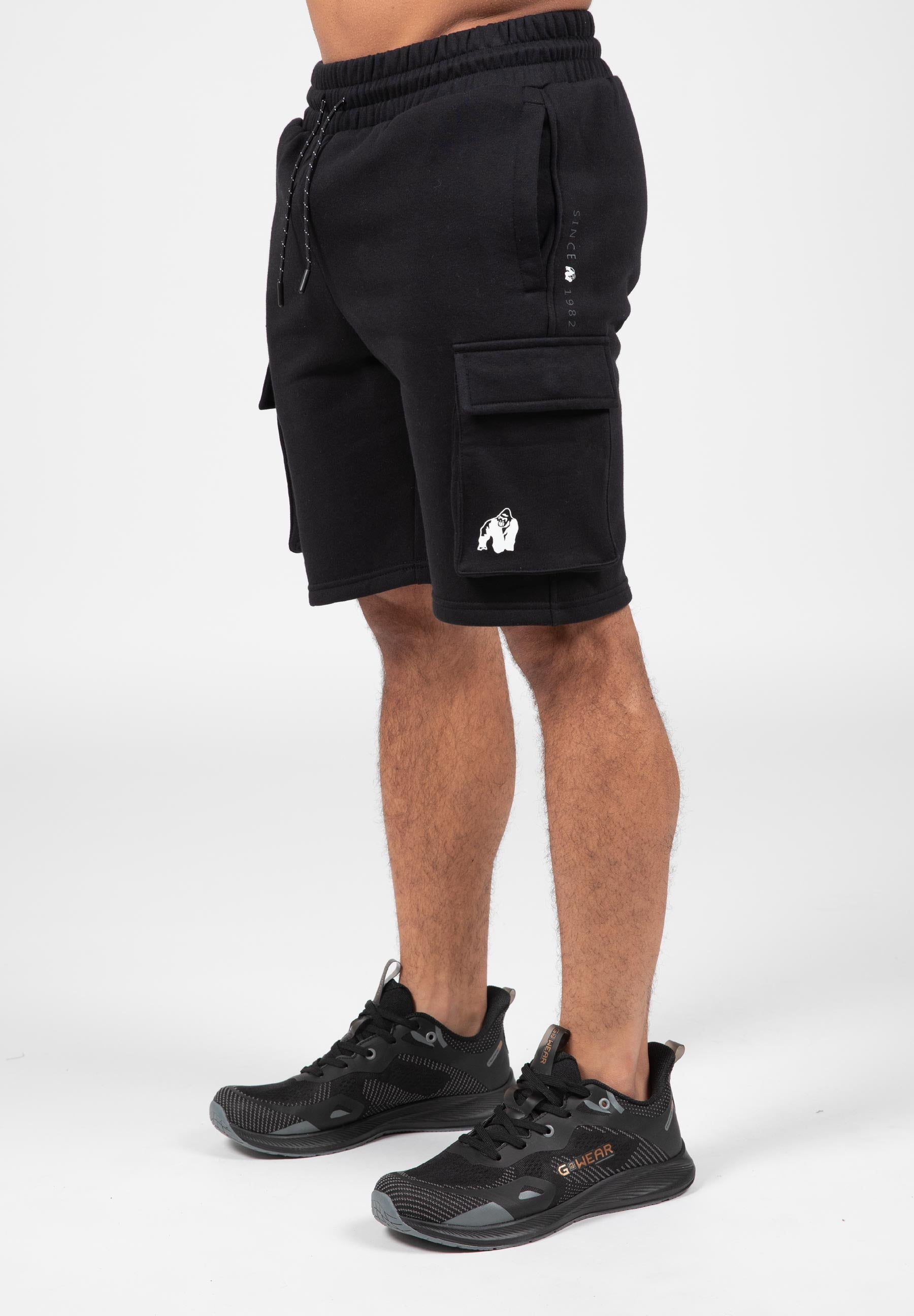 Gorilla Wear Hudson Cargo Sweat Shorts - Kaikki värit