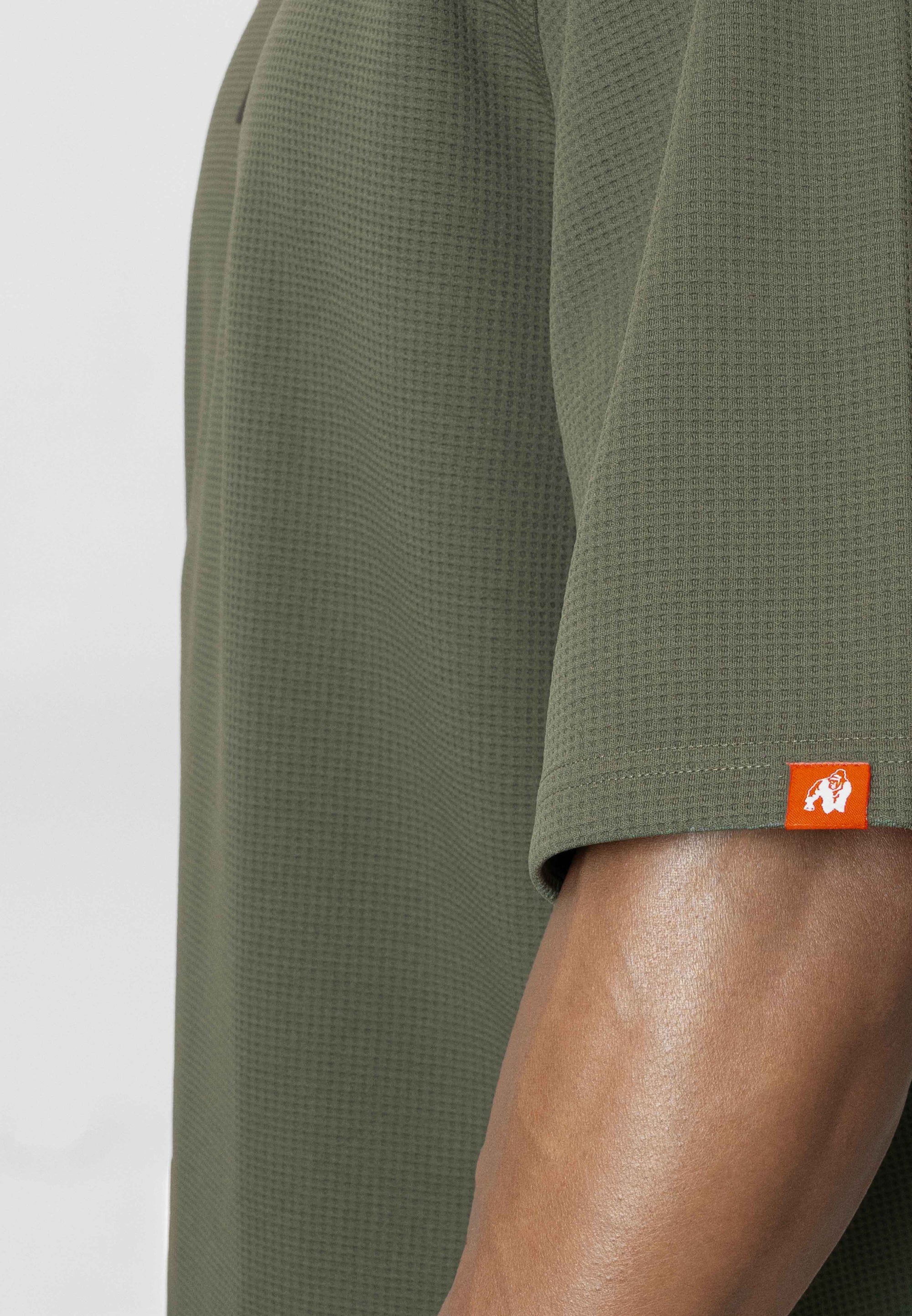 Gorilla Wear Idaho Oversized Waffle T-Shirt - Kaikki värit