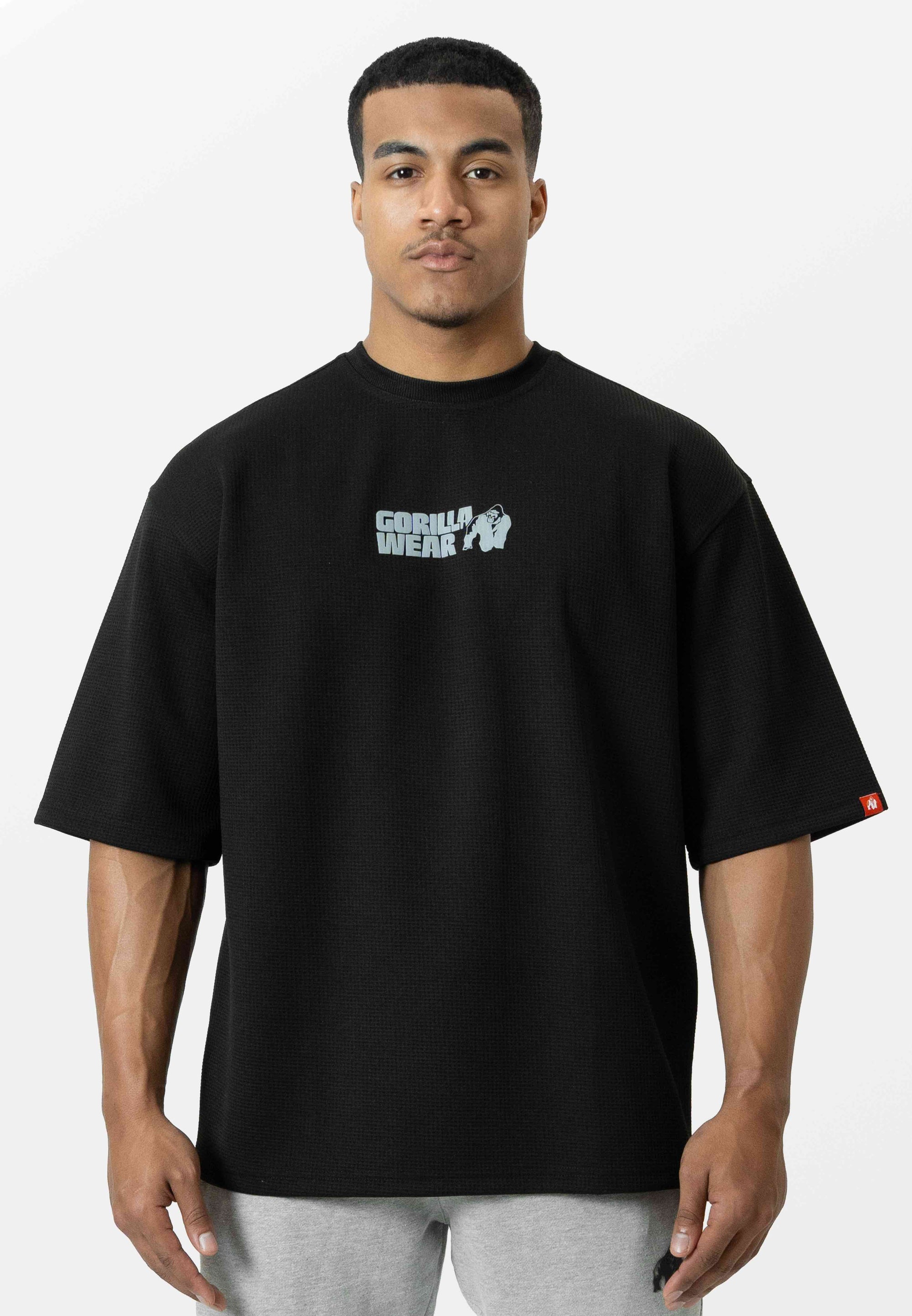 Gorilla Wear Idaho Oversized Waffle T-Shirt - Kaikki värit