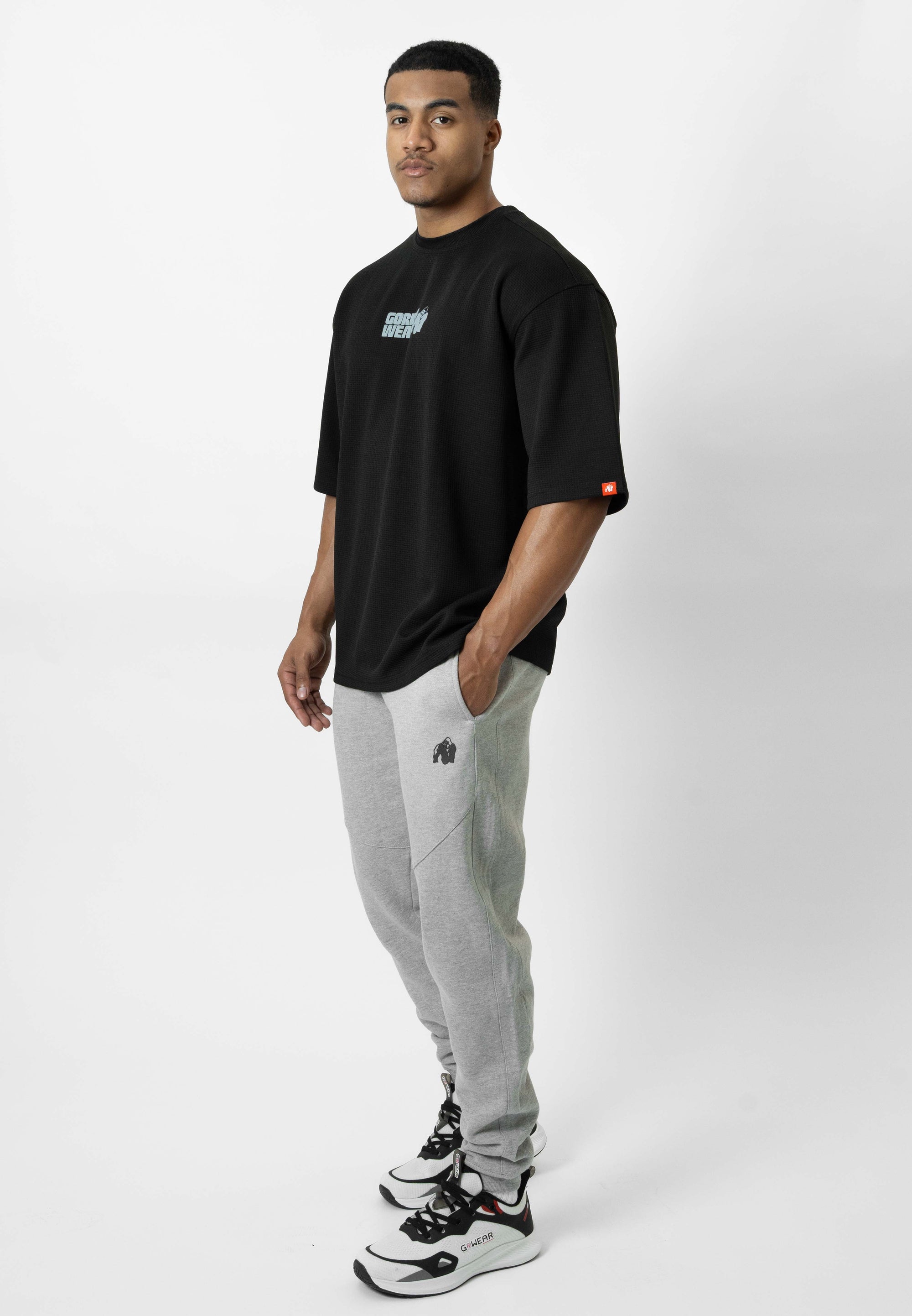 Gorilla Wear Idaho Oversized Waffle T-Shirt - Kaikki värit