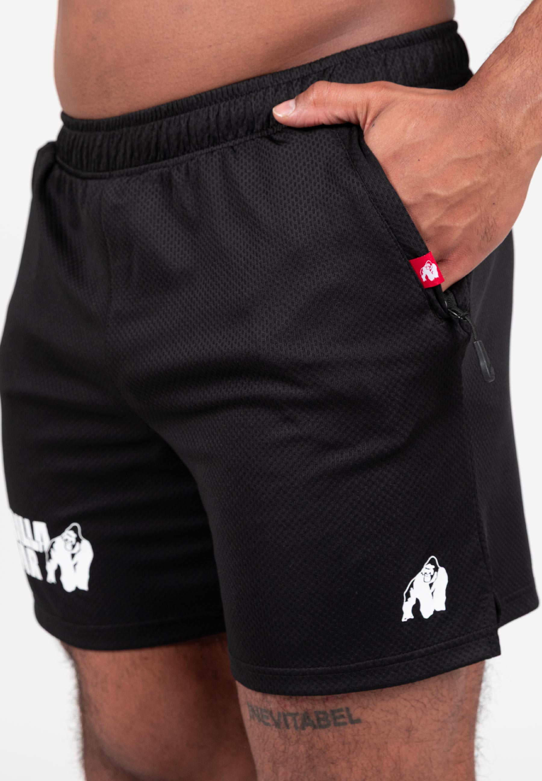 Gorilla Wear Miles Mesh Shorts - Black
