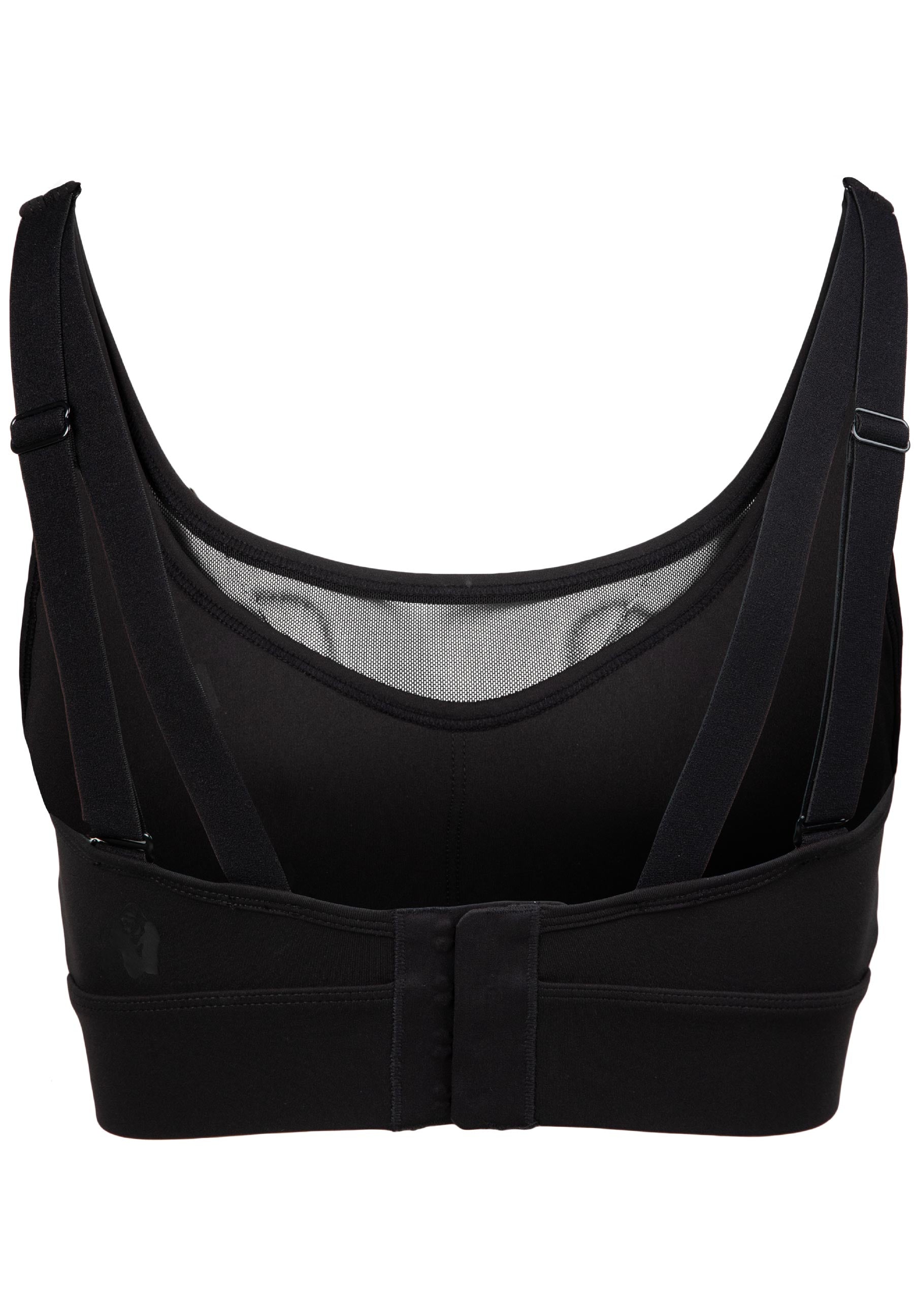 Gorilla Wear Riley High Support Sports Bra - Black