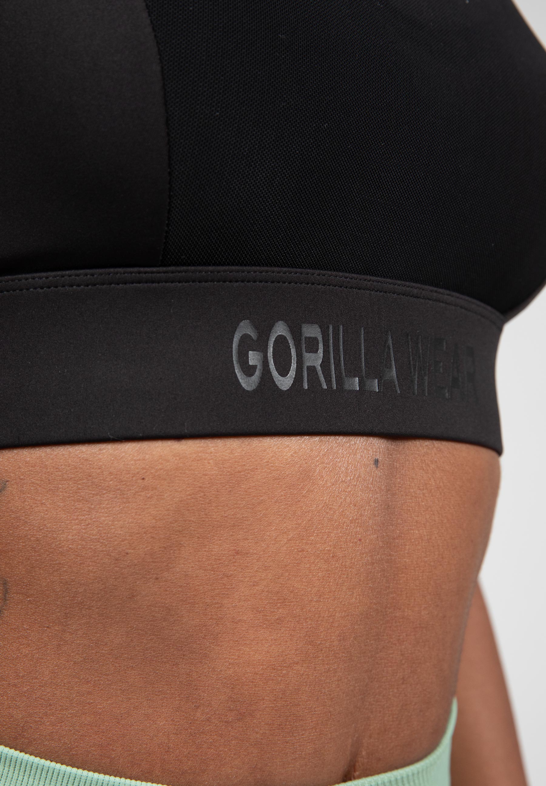 Gorilla Wear Riley High Support Sports Bra - Black