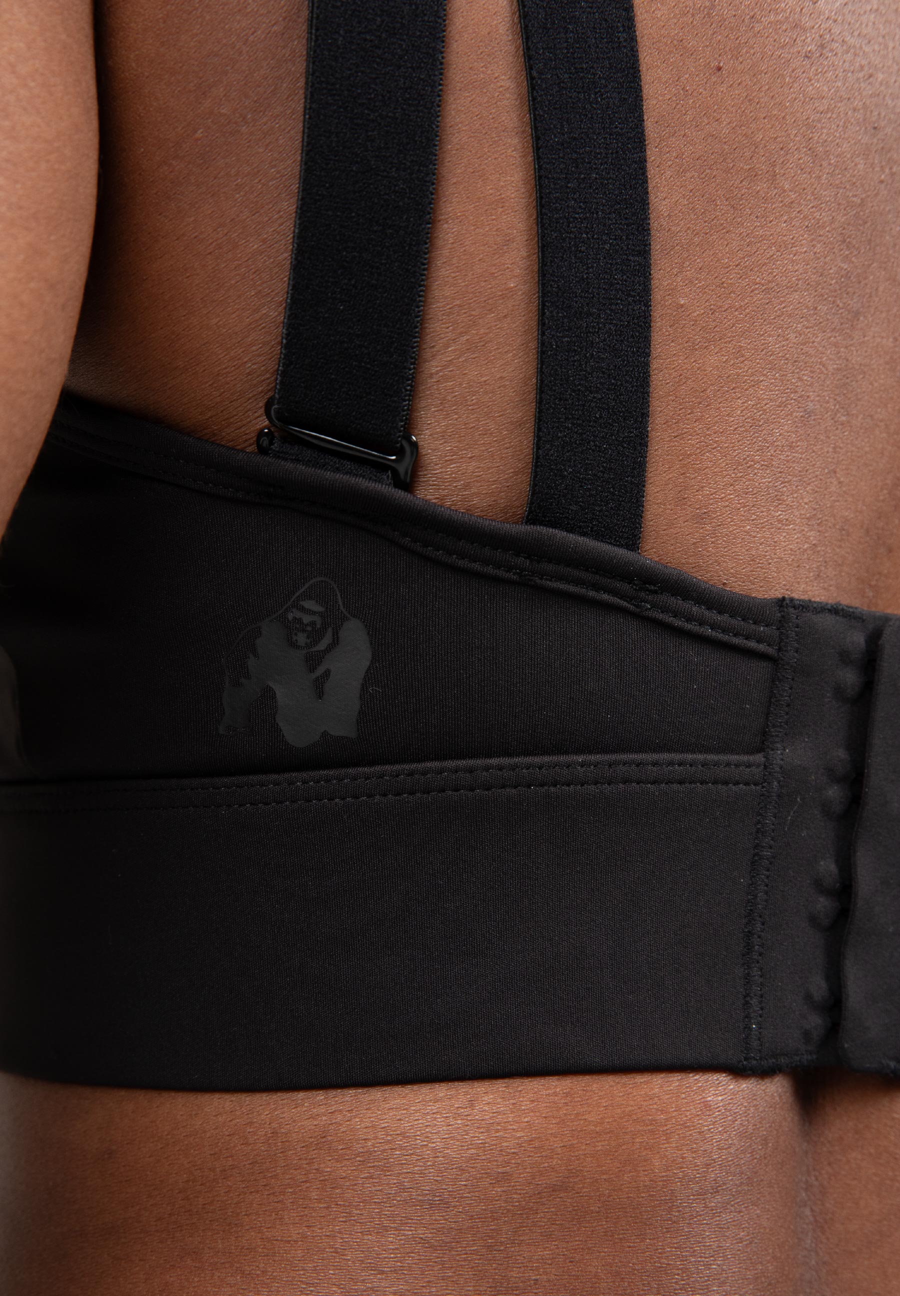 Gorilla Wear Riley High Support Sports Bra - Black