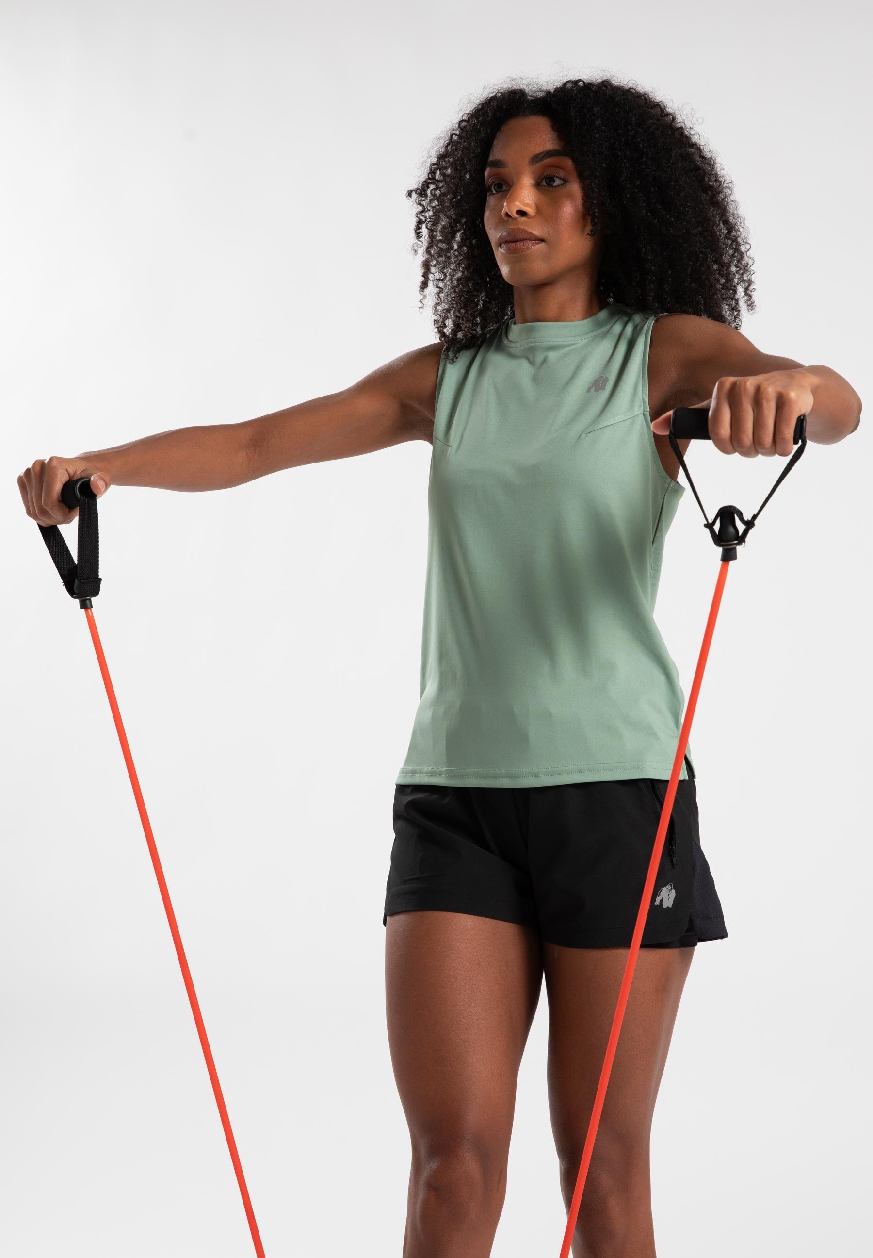 Gorilla Wear Katy 2-In-1 Shorts - Black