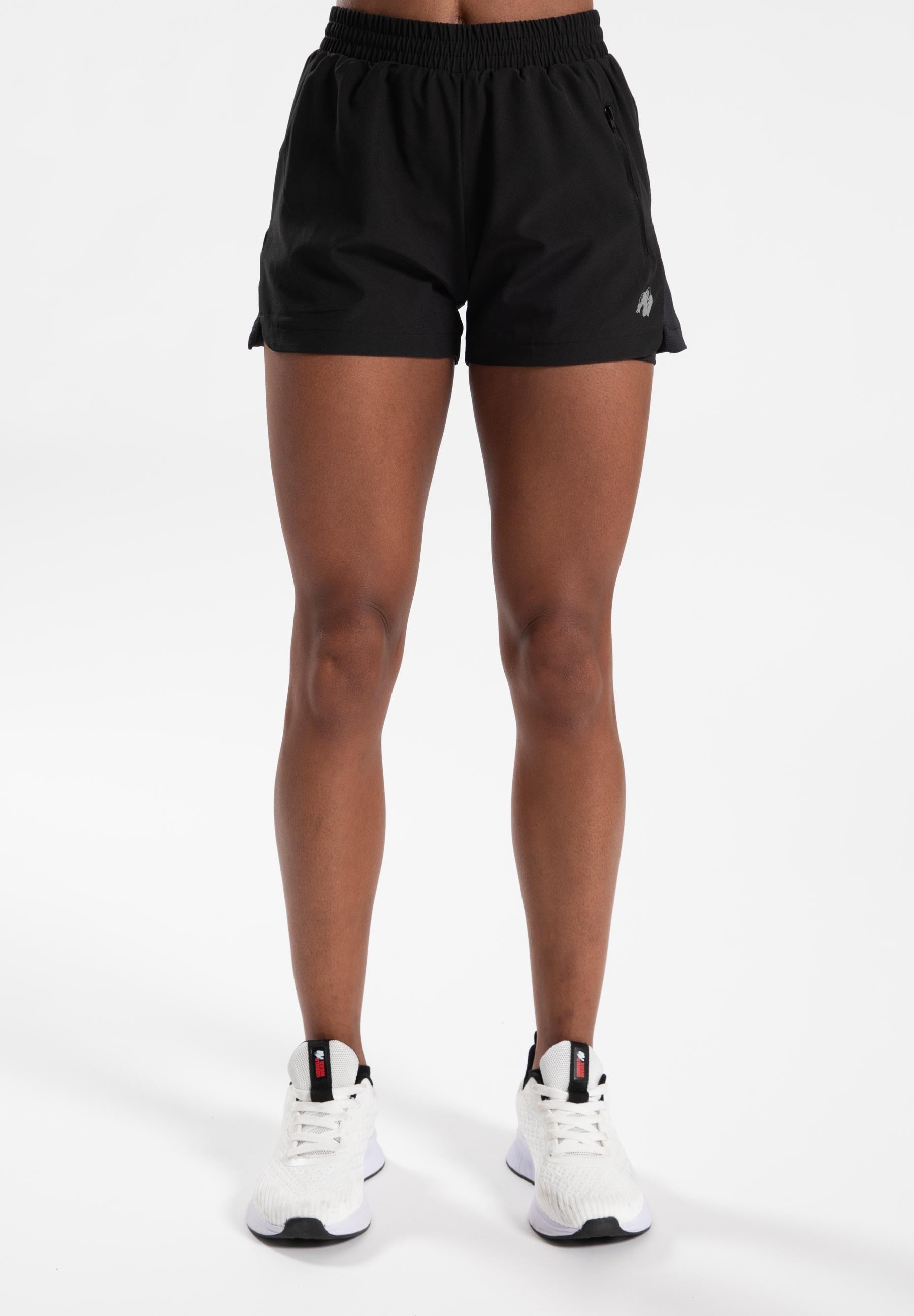 Gorilla Wear Katy 2-In-1 Shorts - Black