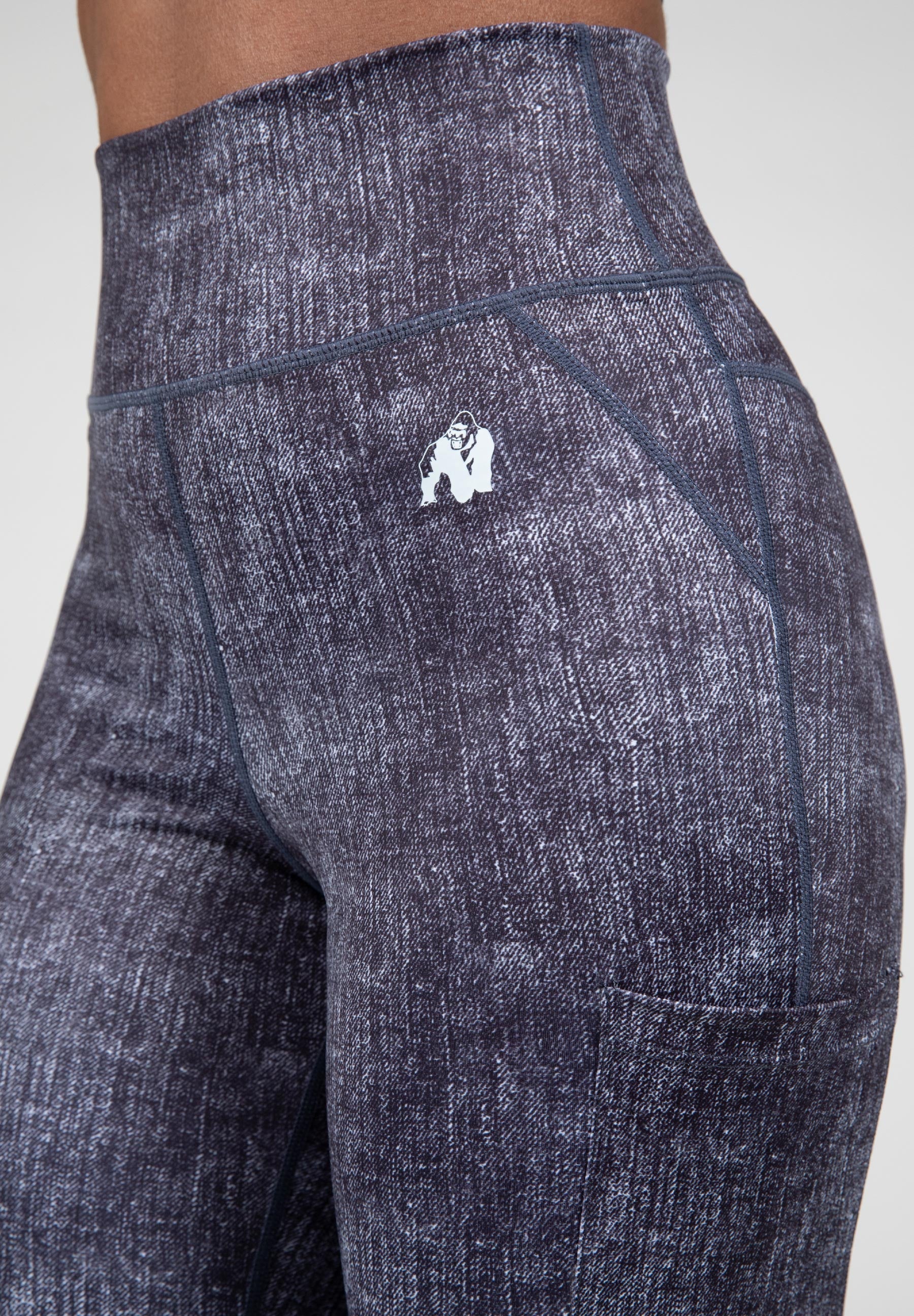 Gorilla Wear Camilla Leggings - Blue Denim