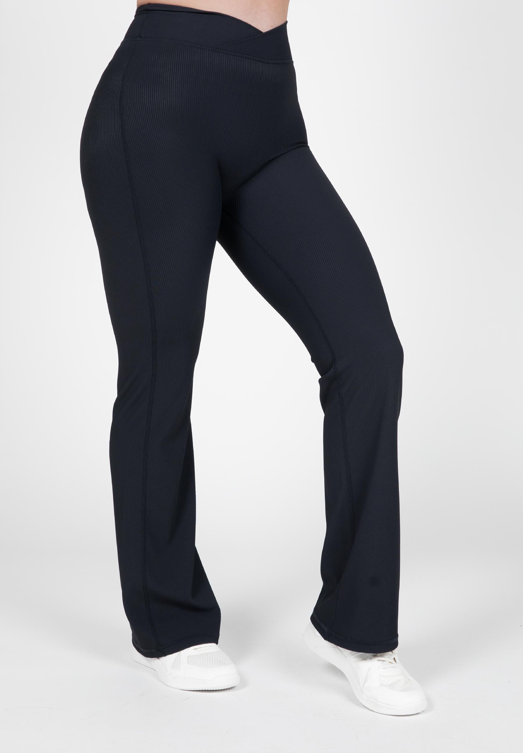 Gorilla Wear Carmen Flared Leggings - Musta