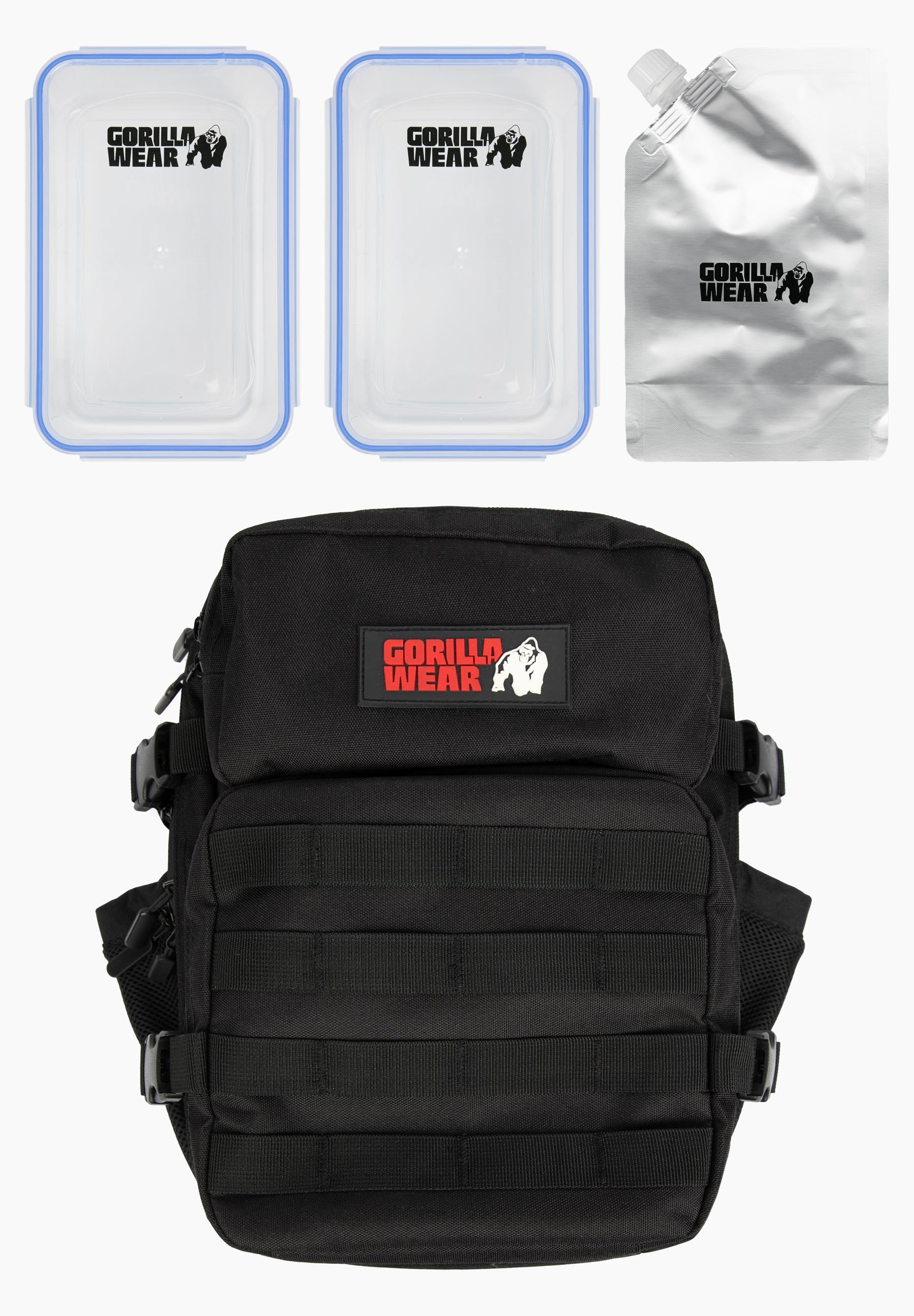 Gorilla Wear Clyde Meal Prep Backpack - Black