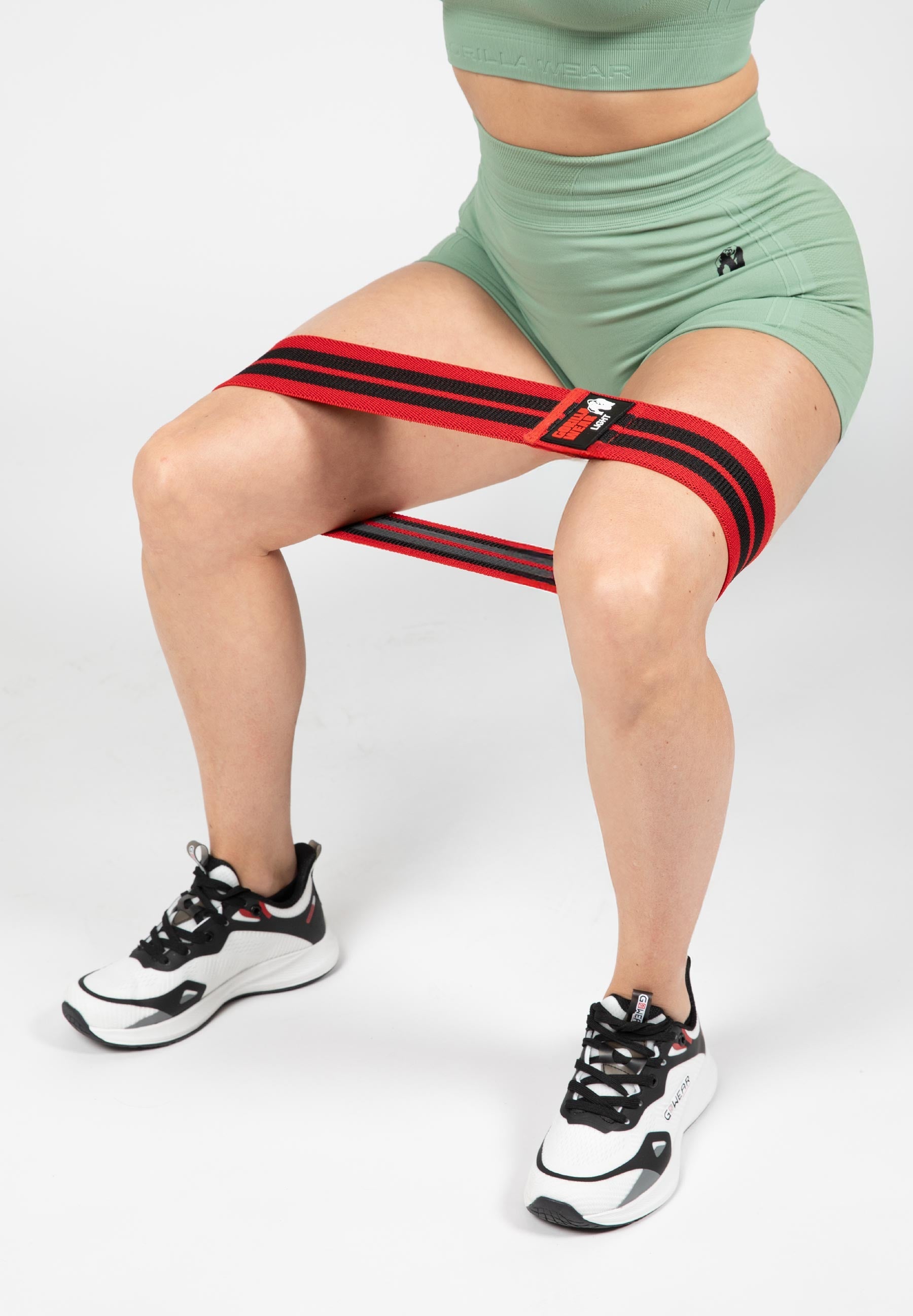 Gorilla Wear Glute Bands 3-Pack - Black/Red/Gray