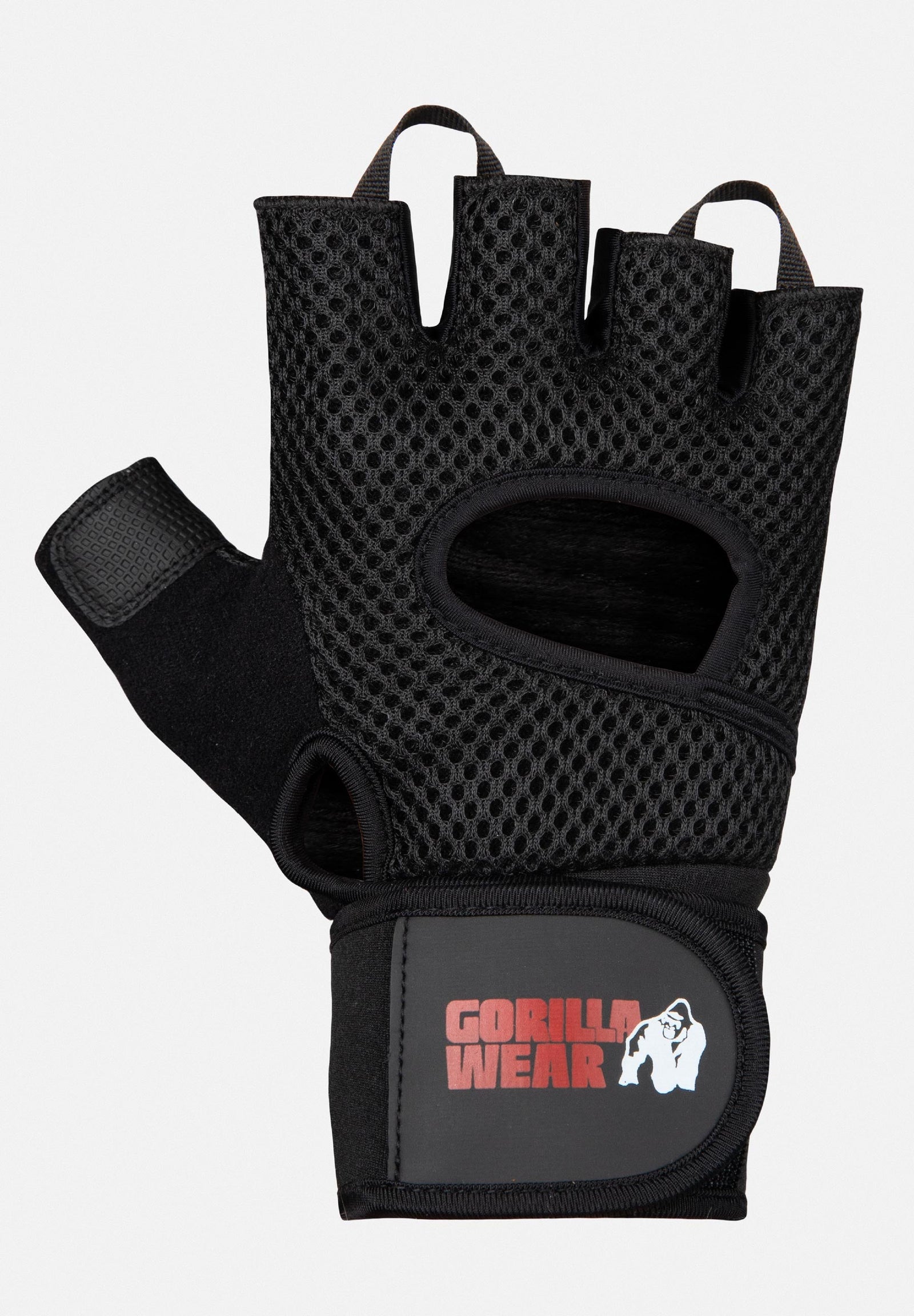 Gorilla Wear Jackson Lifting Gloves - Musta