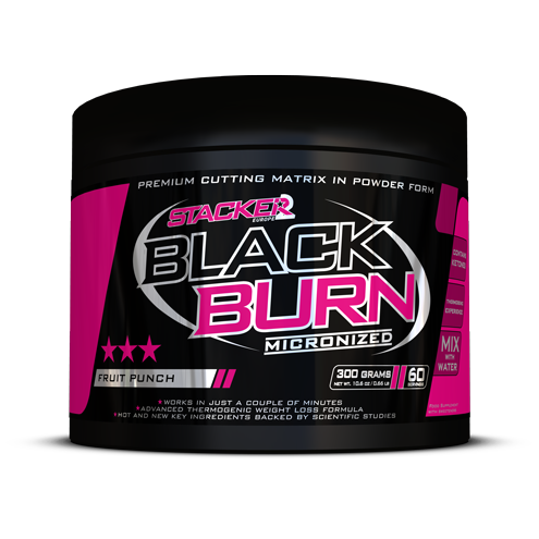 Stacker 2 Black Burn Micronized-jauhe