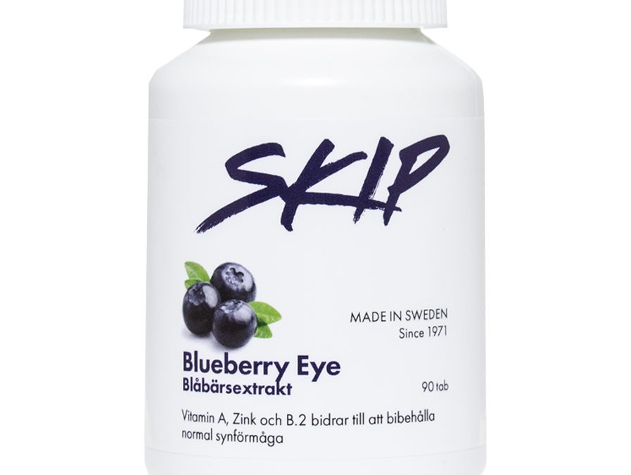 Skip Blueberry Eye-mustikkauutetabletti