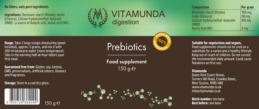 Vitamunda Prebiotics 150g